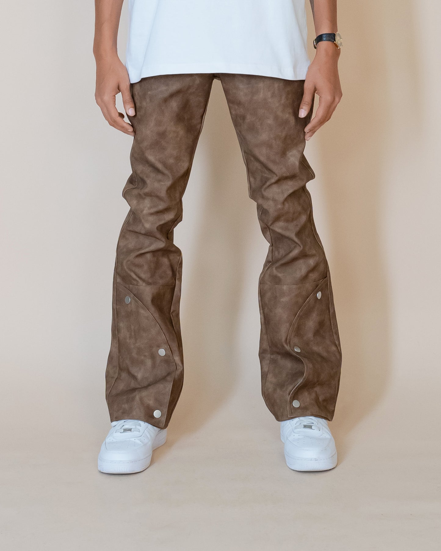 EPTM RODEO FLARE PANTS - BROWN