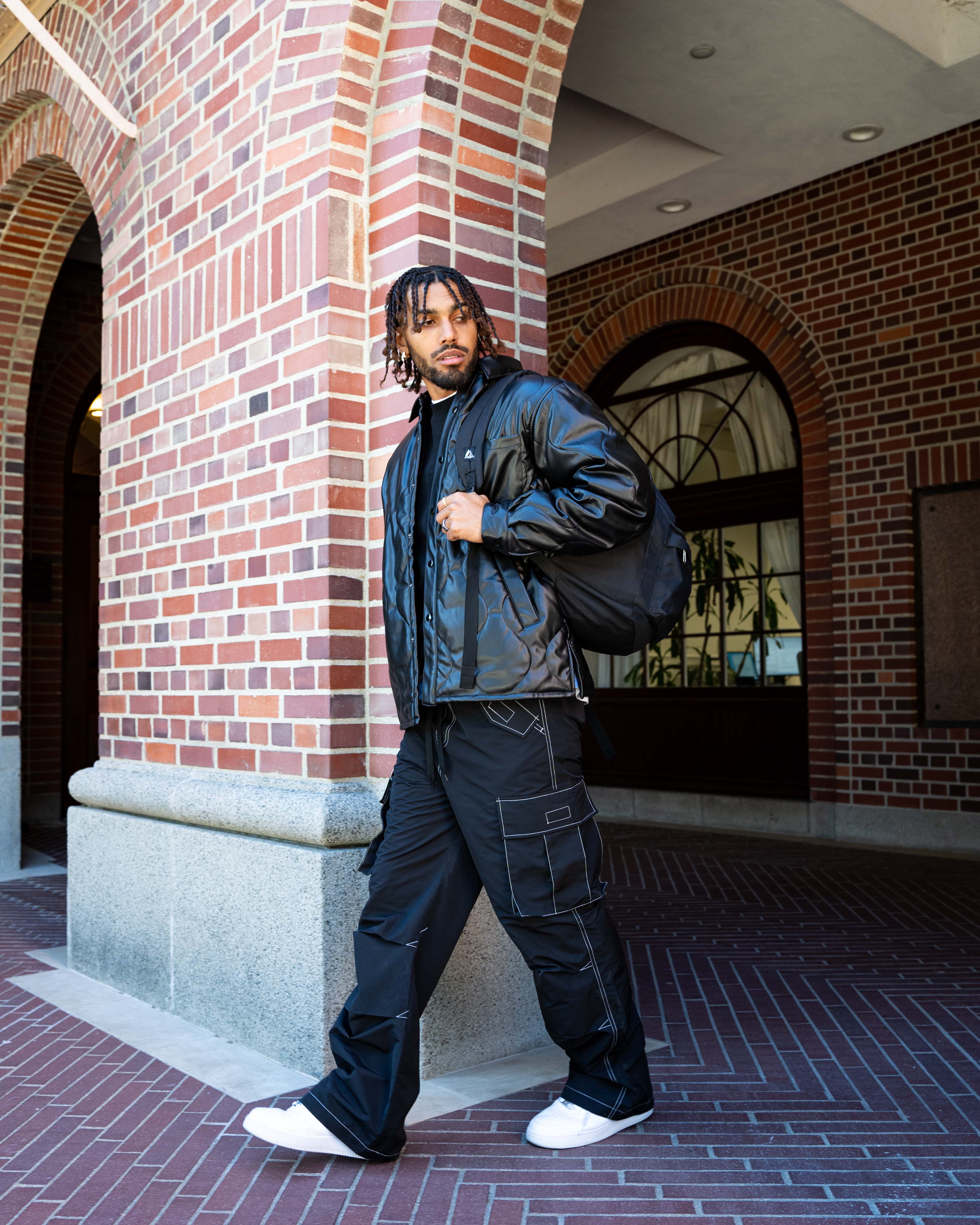 EPTM CAMPUS CARGO PANTS - BLACK