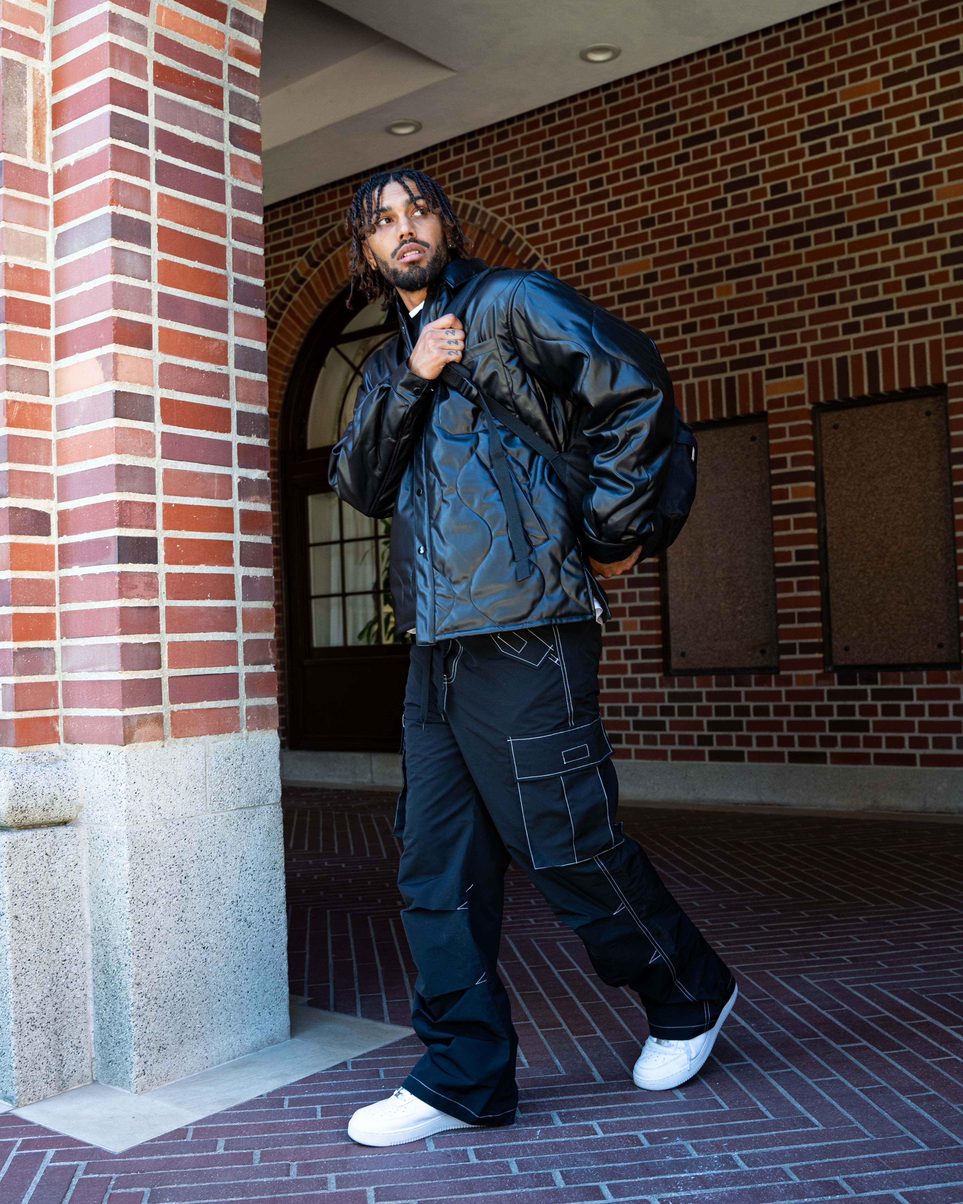 EPTM CAMPUS CARGO PANTS - BLACK