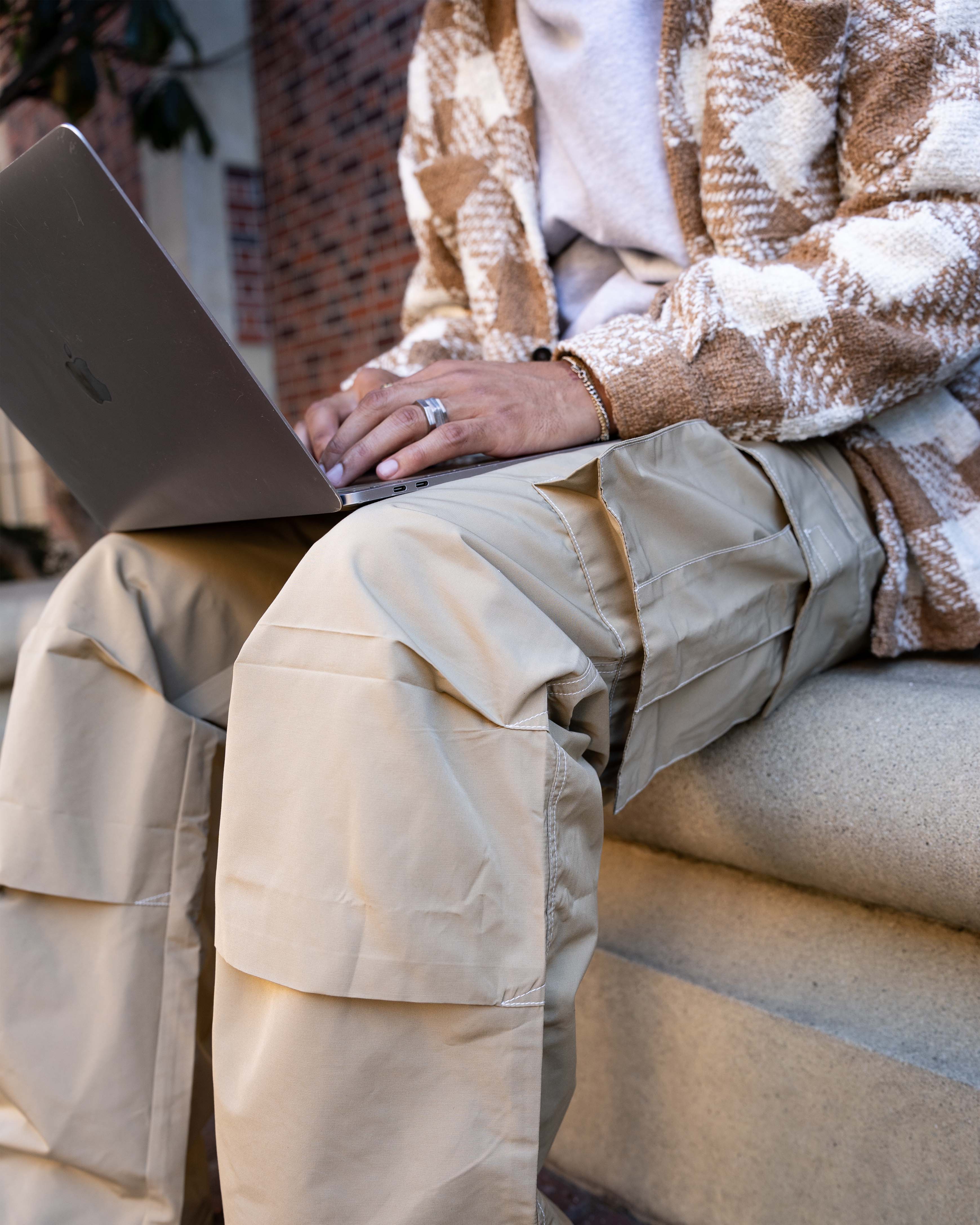 EPTM CAMPUS CARGO PANTS - TAN