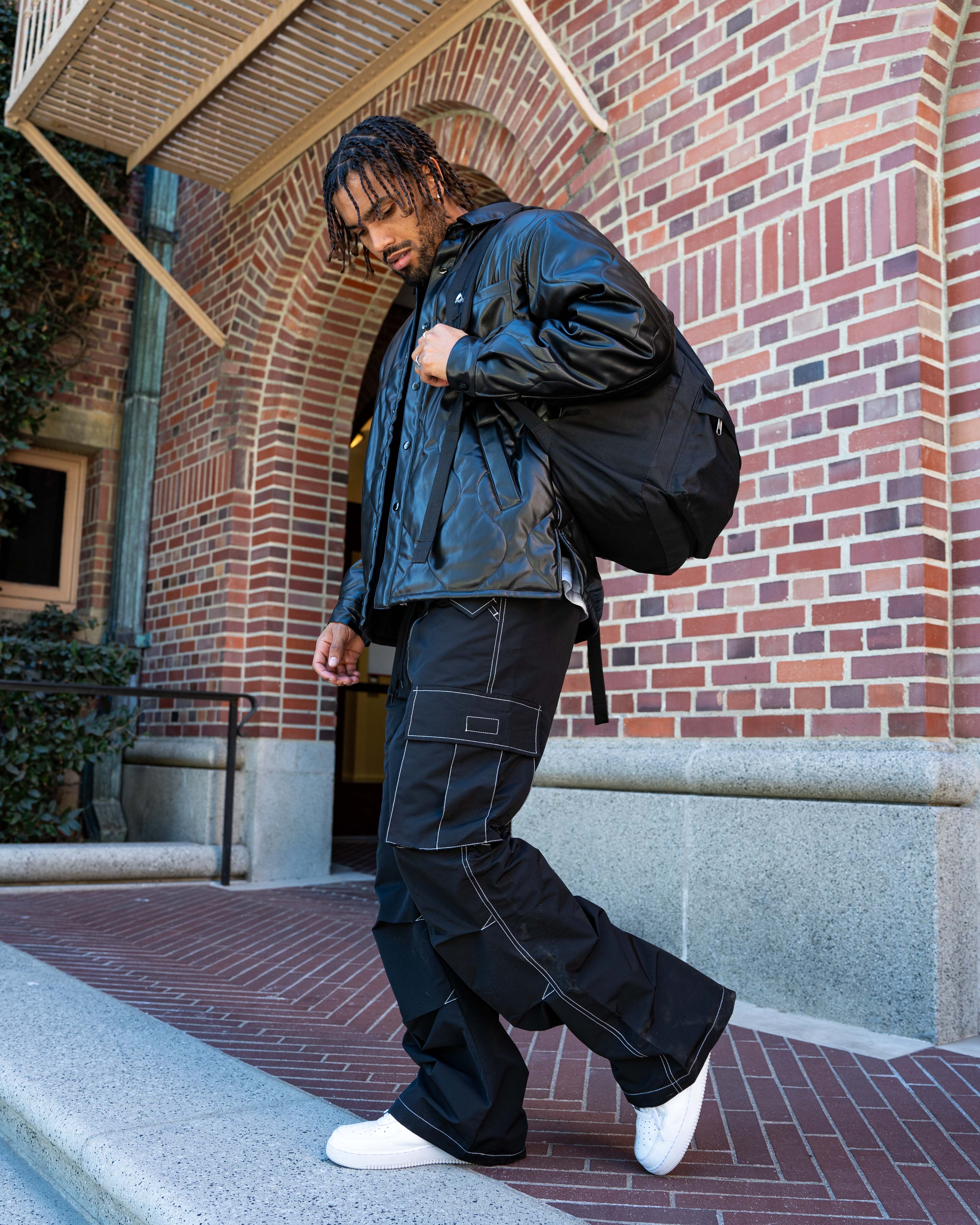 EPTM CAMPUS CARGO PANTS - BLACK