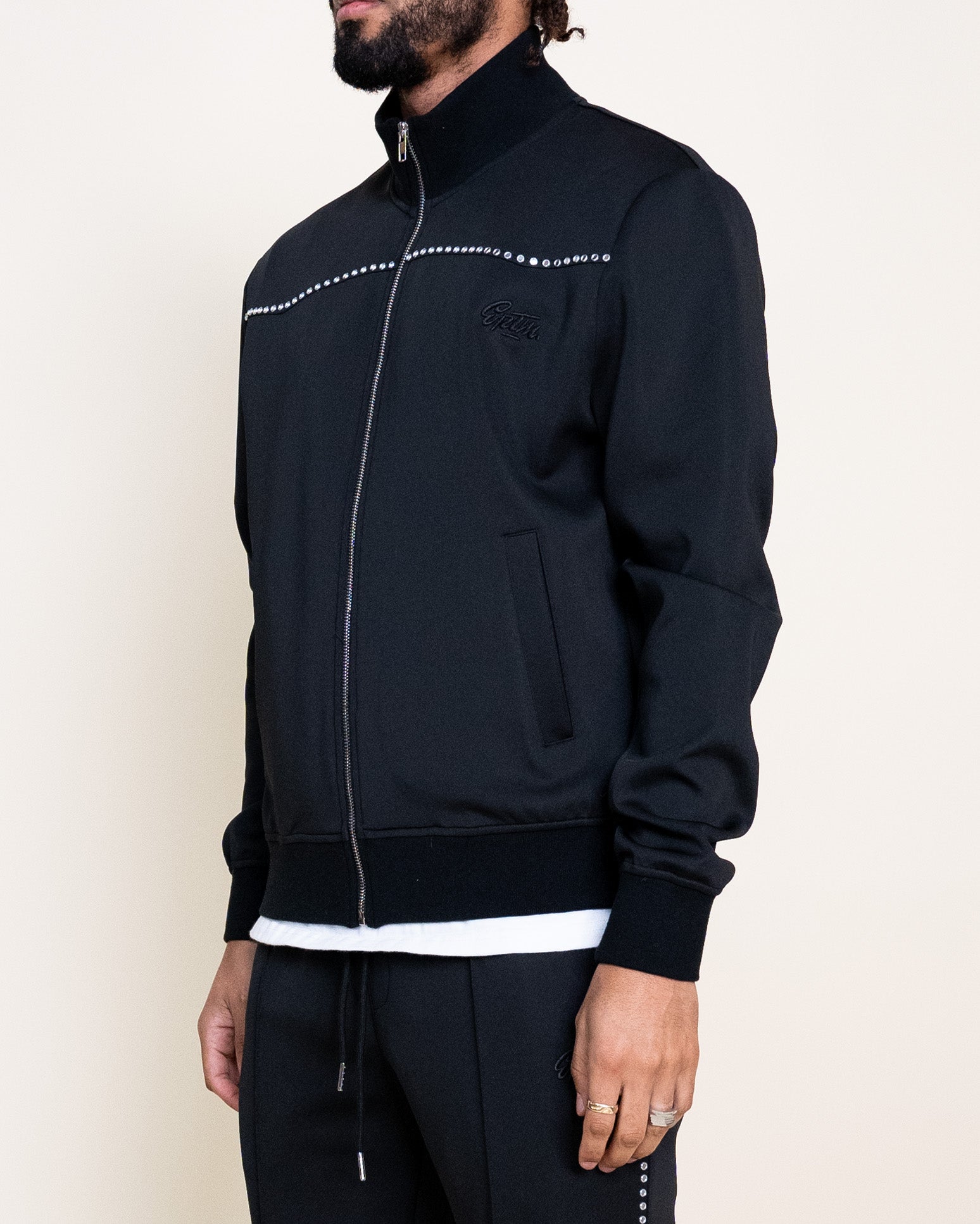 EPTM MARTINE TRACK JACKET - BLACK