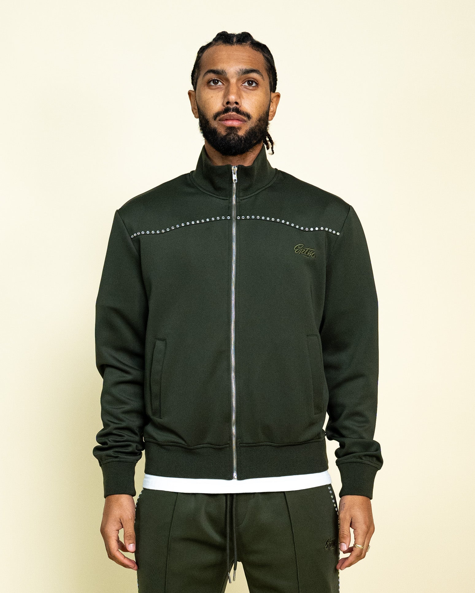 EPTM MARTINE TRACK JACKET - OLIVE