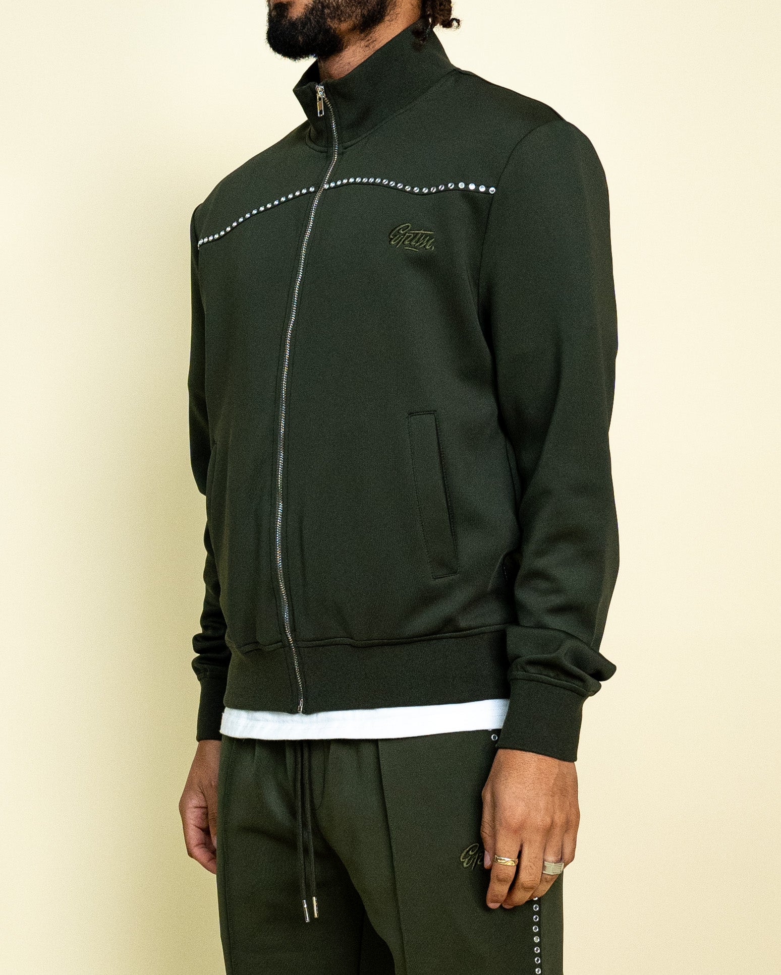 EPTM MARTINE TRACK JACKET - OLIVE