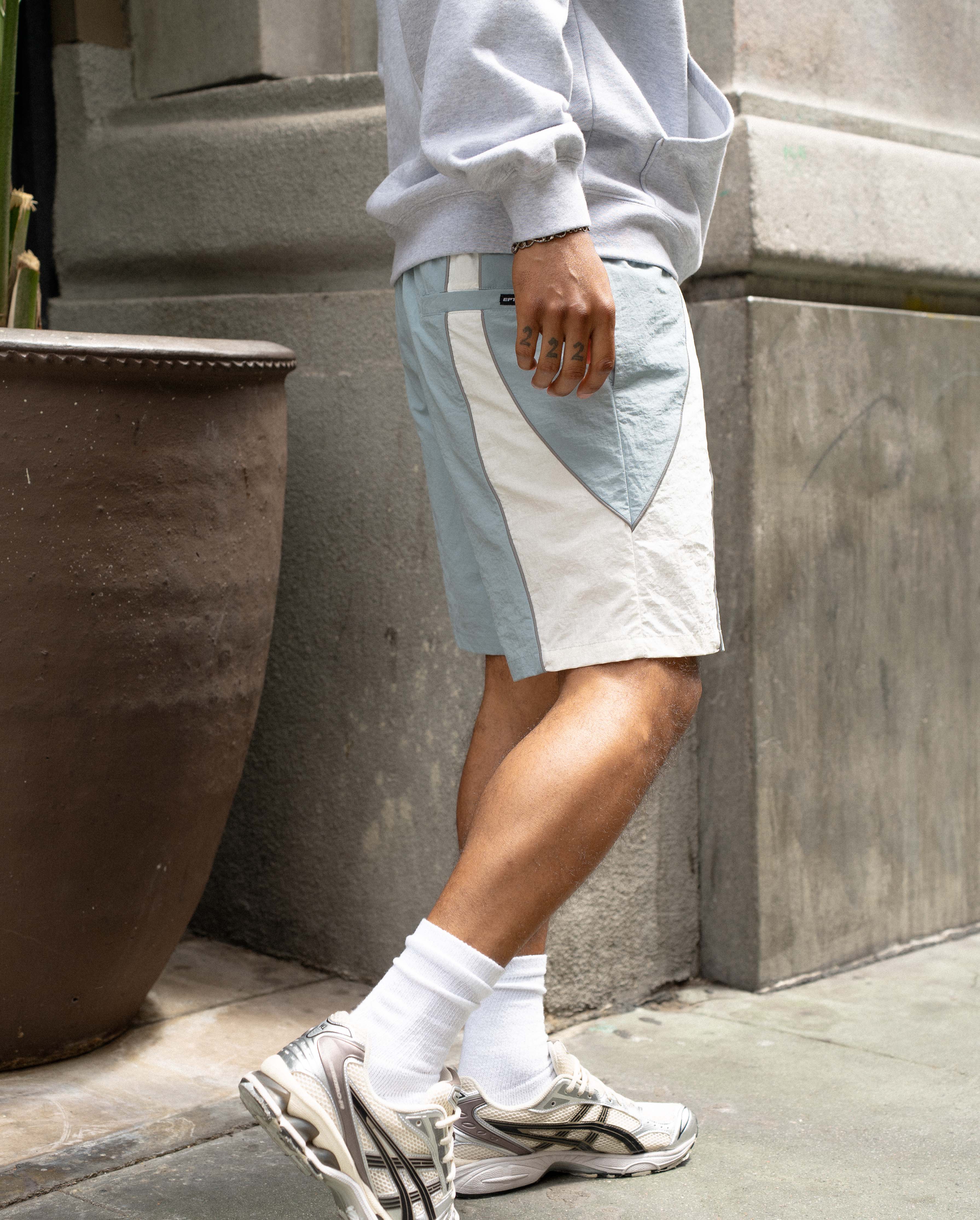 EPTM Mate Shorts - Dusty Blue