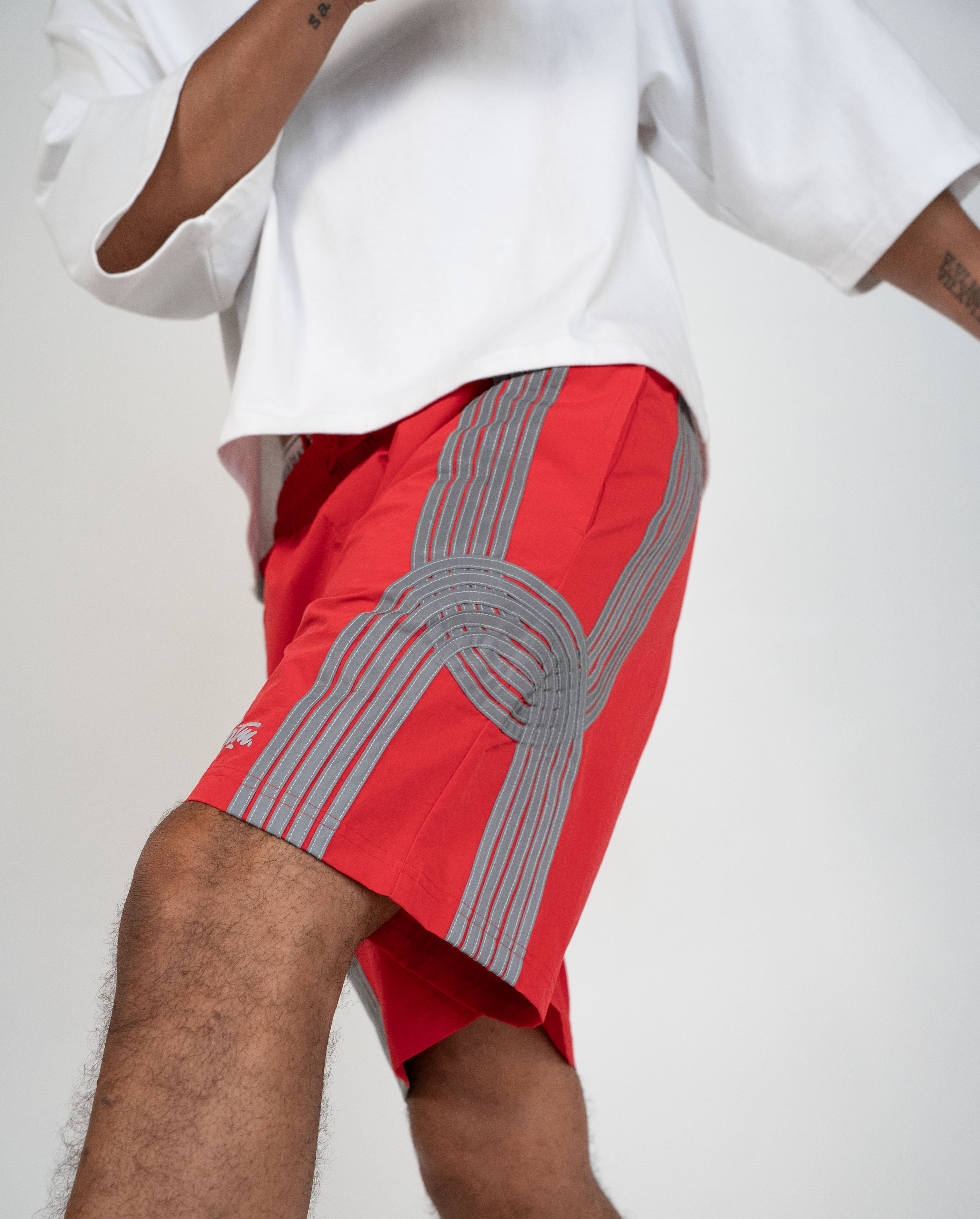 EPTM Merge Shorts - Red