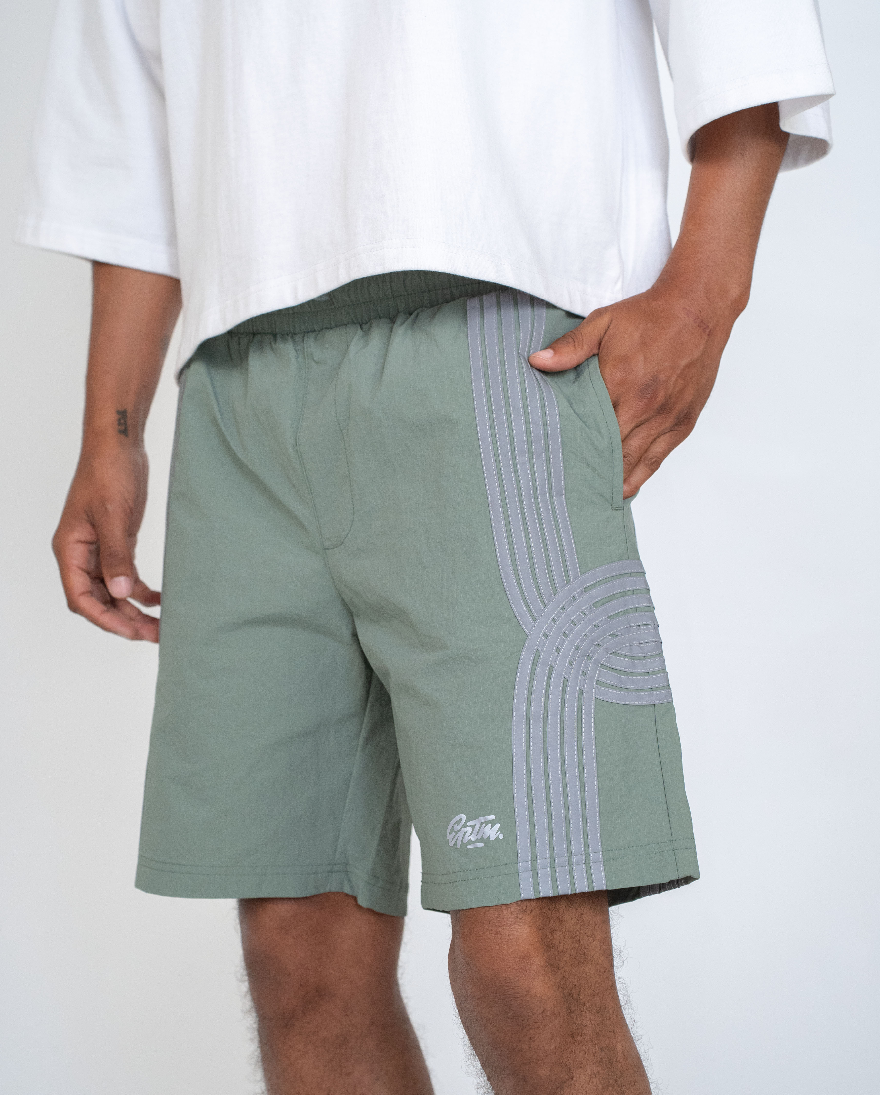 EPTM Merge Shorts - Sage