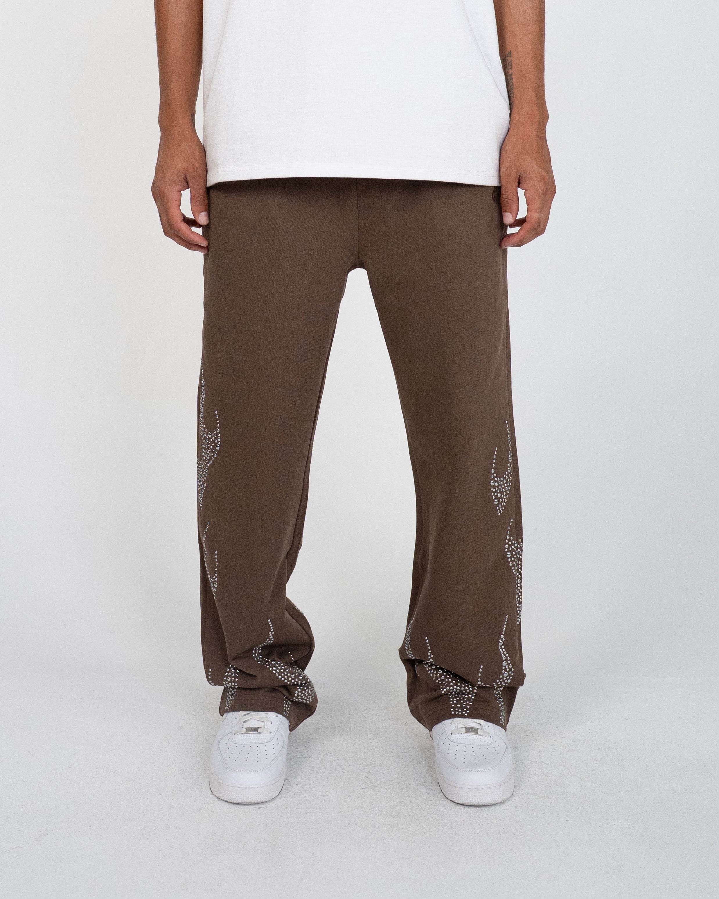 EPTM Metal Flame Pants - Brown