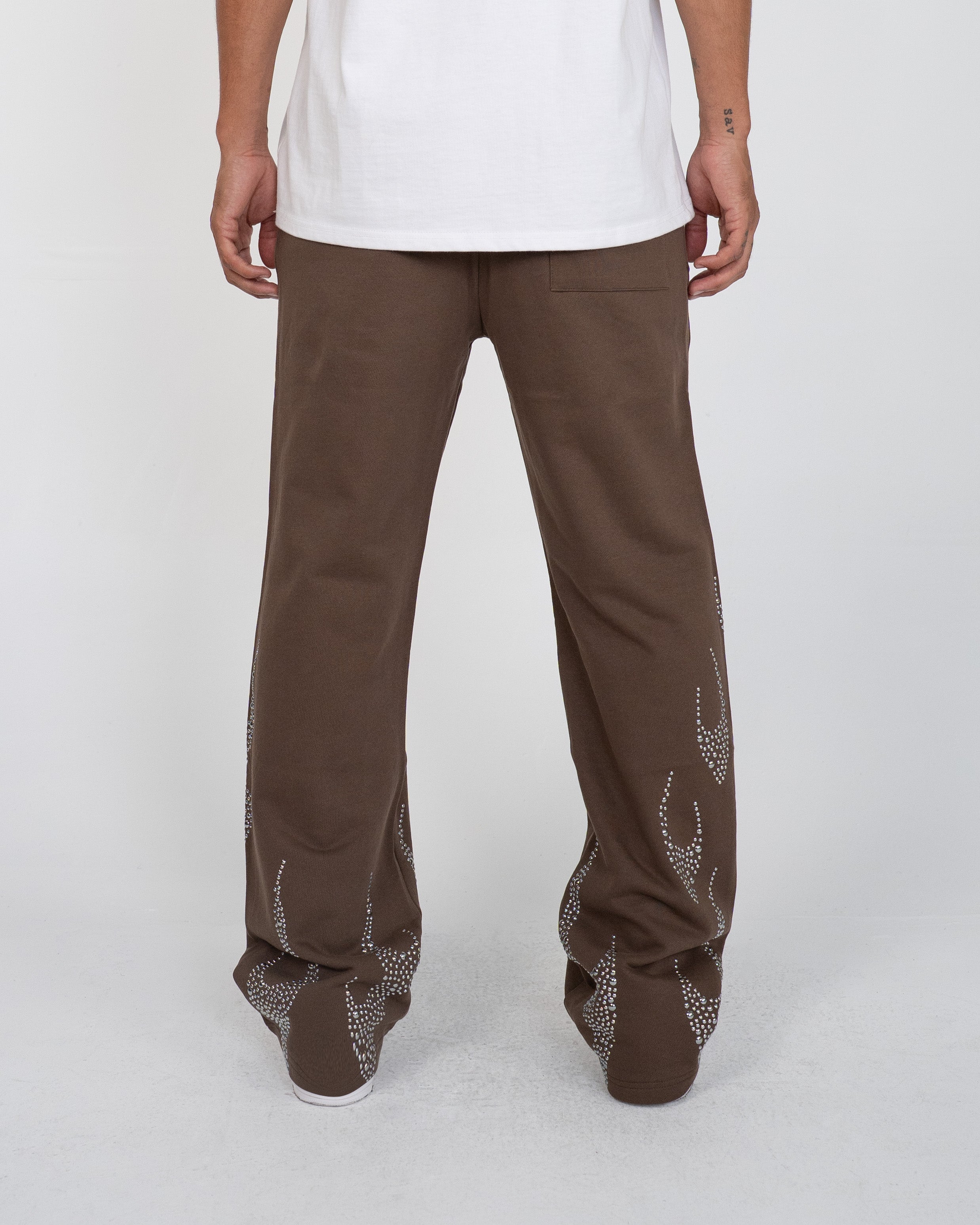 EPTM Metal Flame Pants - Brown