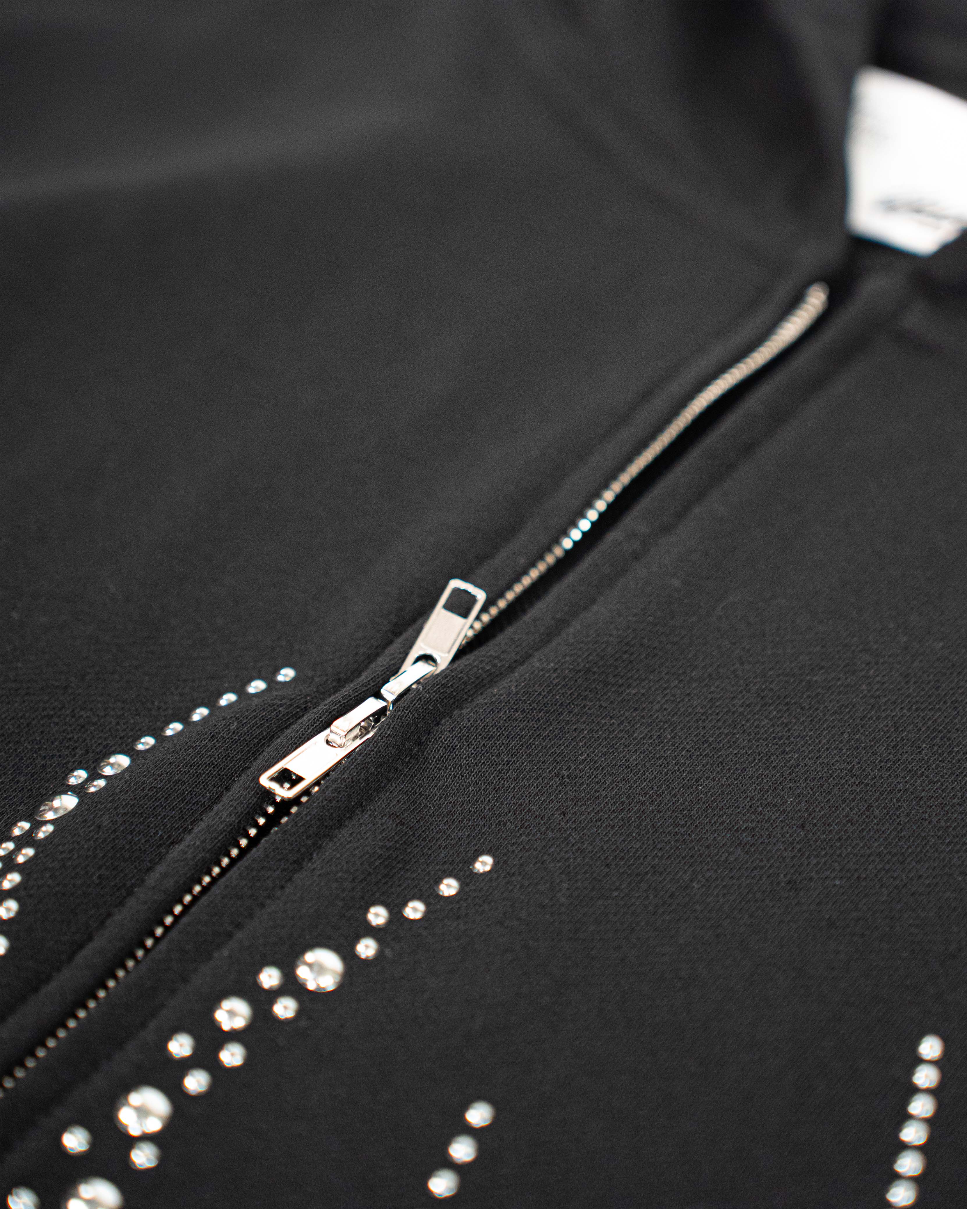 EPTM Metal Flame Zip Up Hoodie - Black