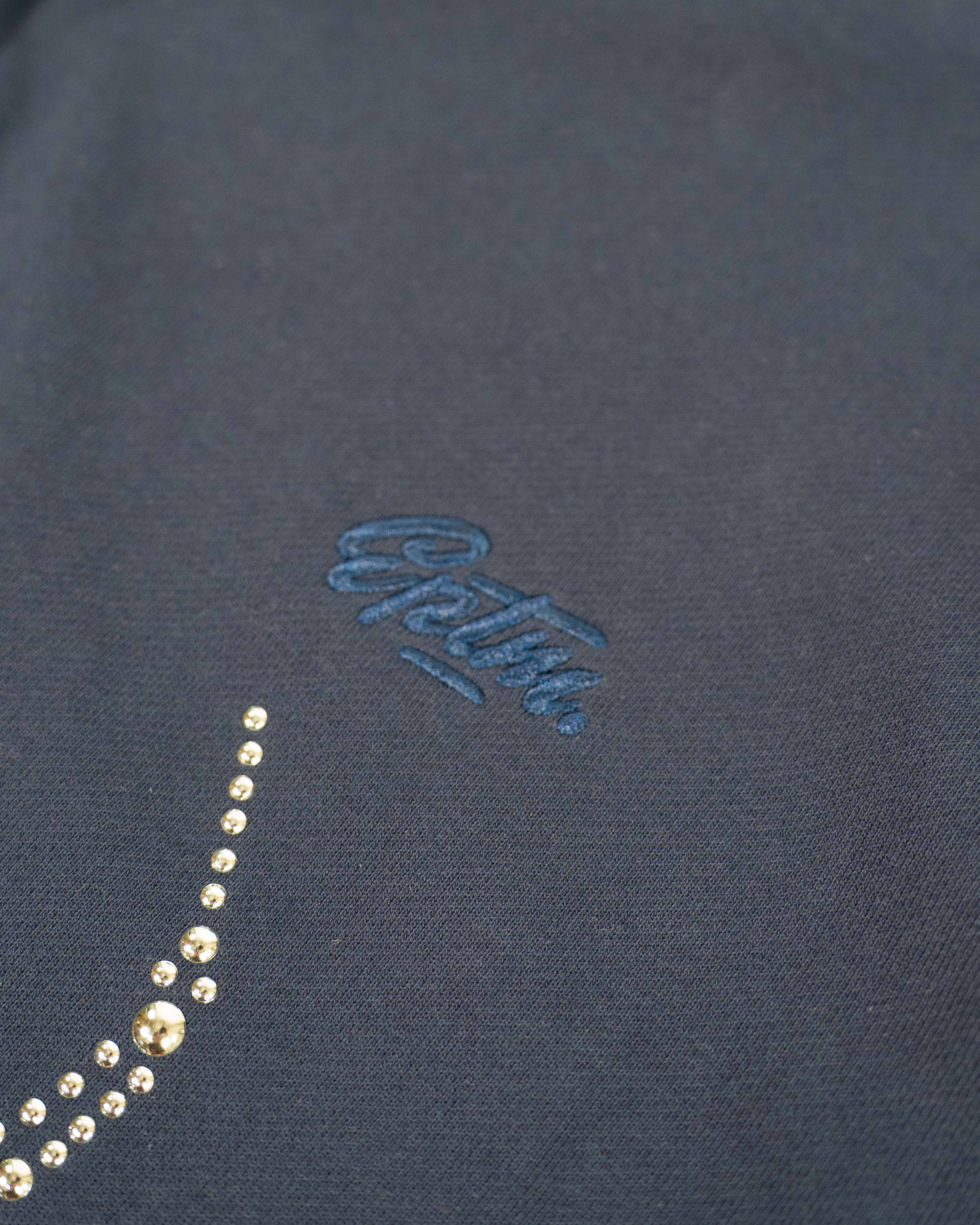 EPTM Metal Flame Zip Up Hoodie - Navy