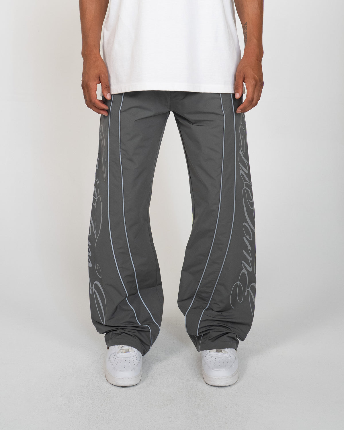 EPTM Monogram Pants - Charcoal