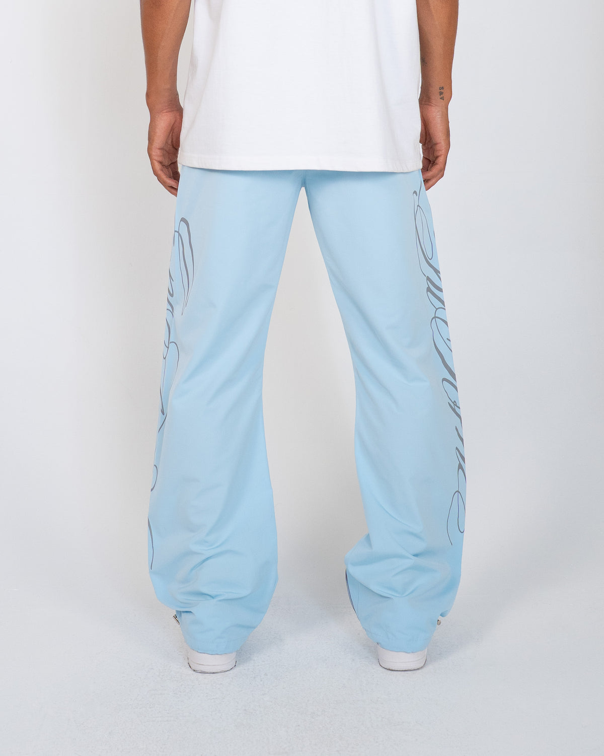 EPTM Monogram Pants - Sky Blue
