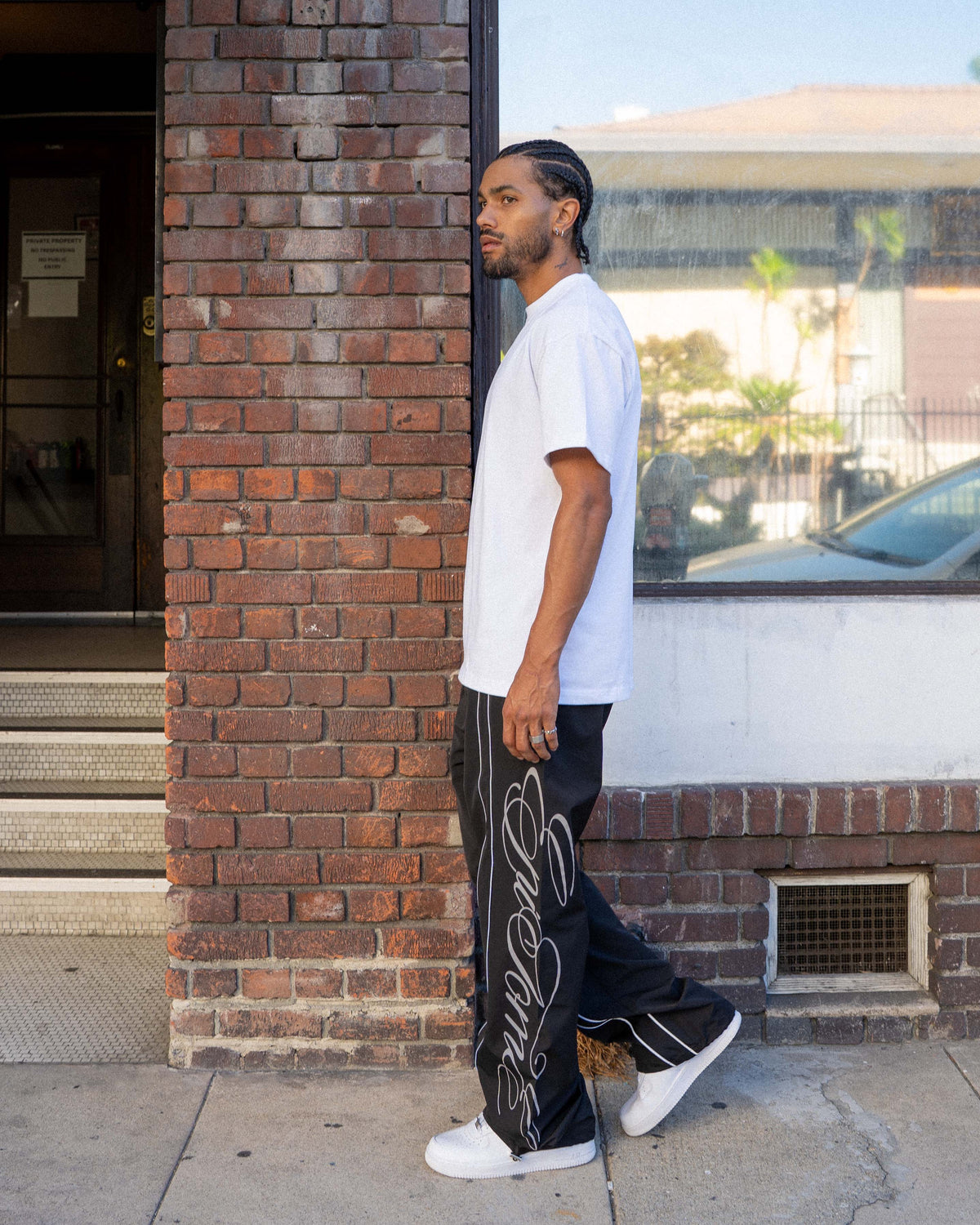 EPTM Monogram Pants - Black