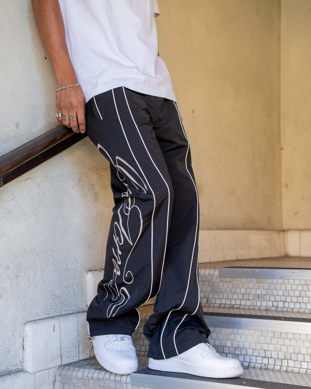 EPTM Monogram Pants - Black