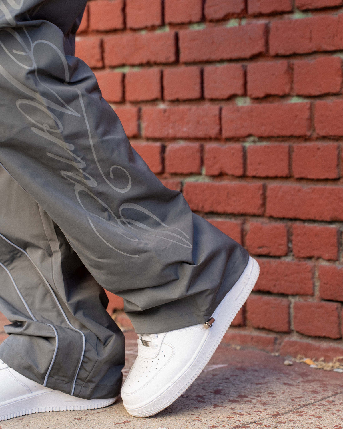 EPTM Monogram Pants - Charcoal