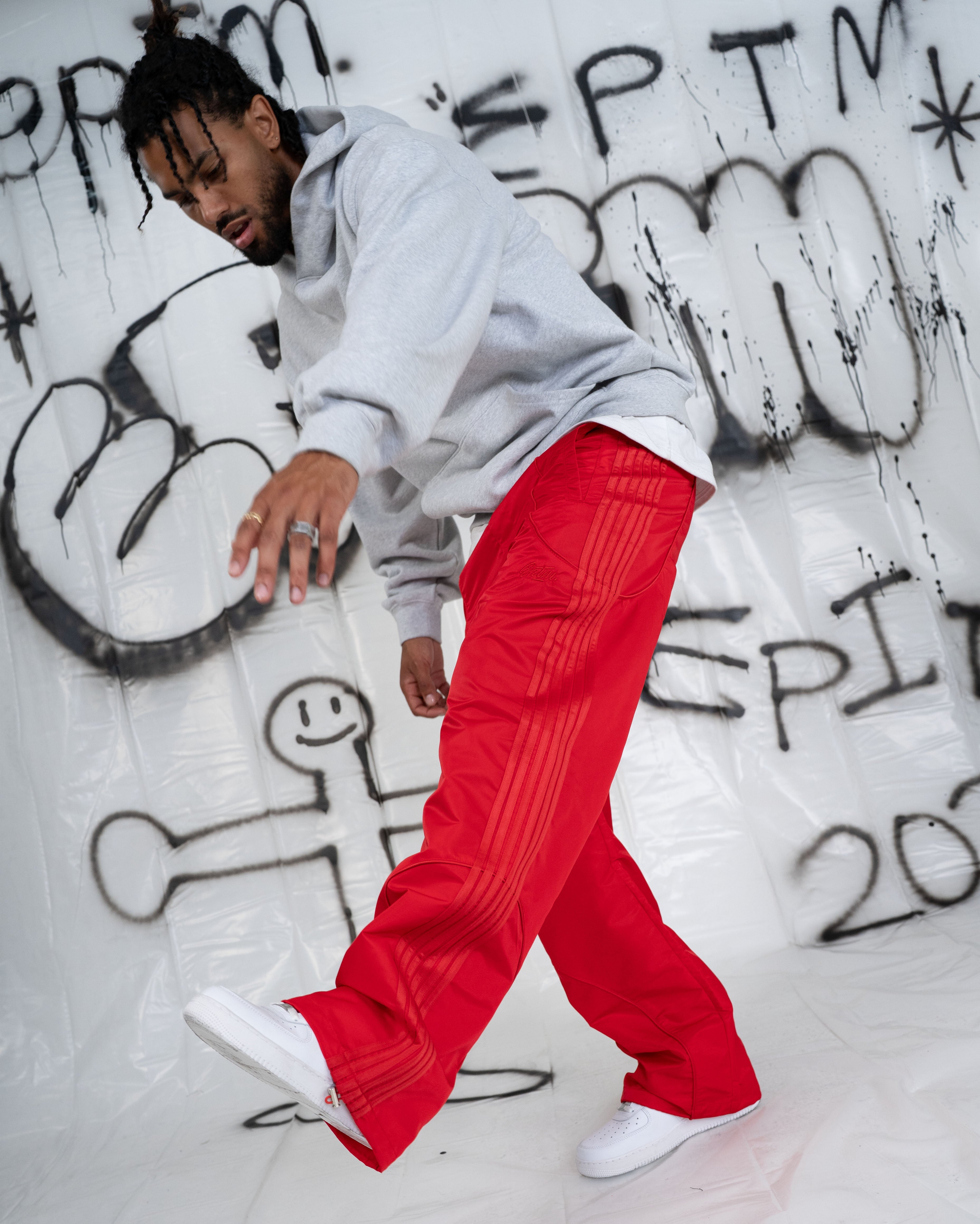 EPTM Mono Track Pants - Red