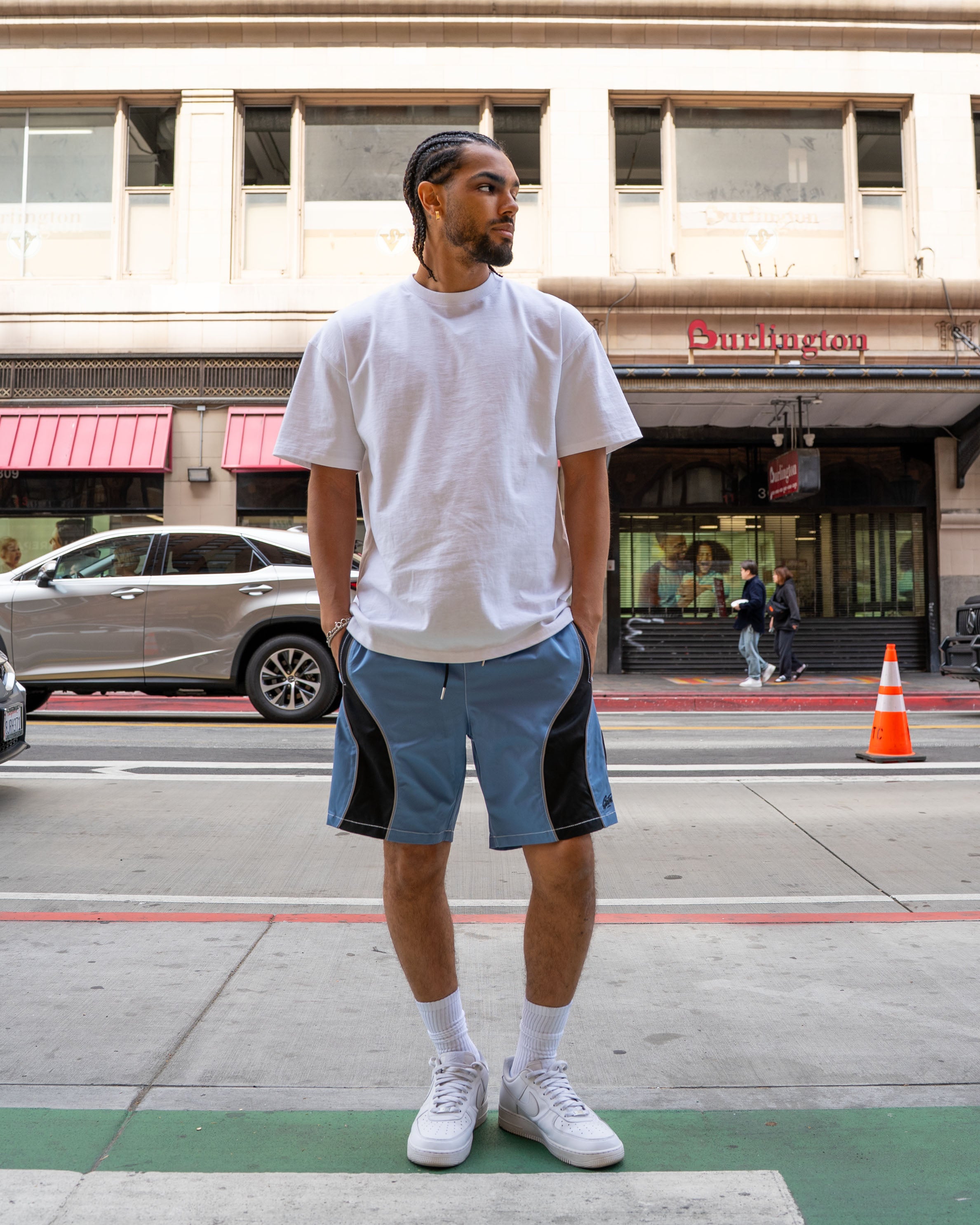 EPTM MONTANA SHORTS - DENIM BLUE