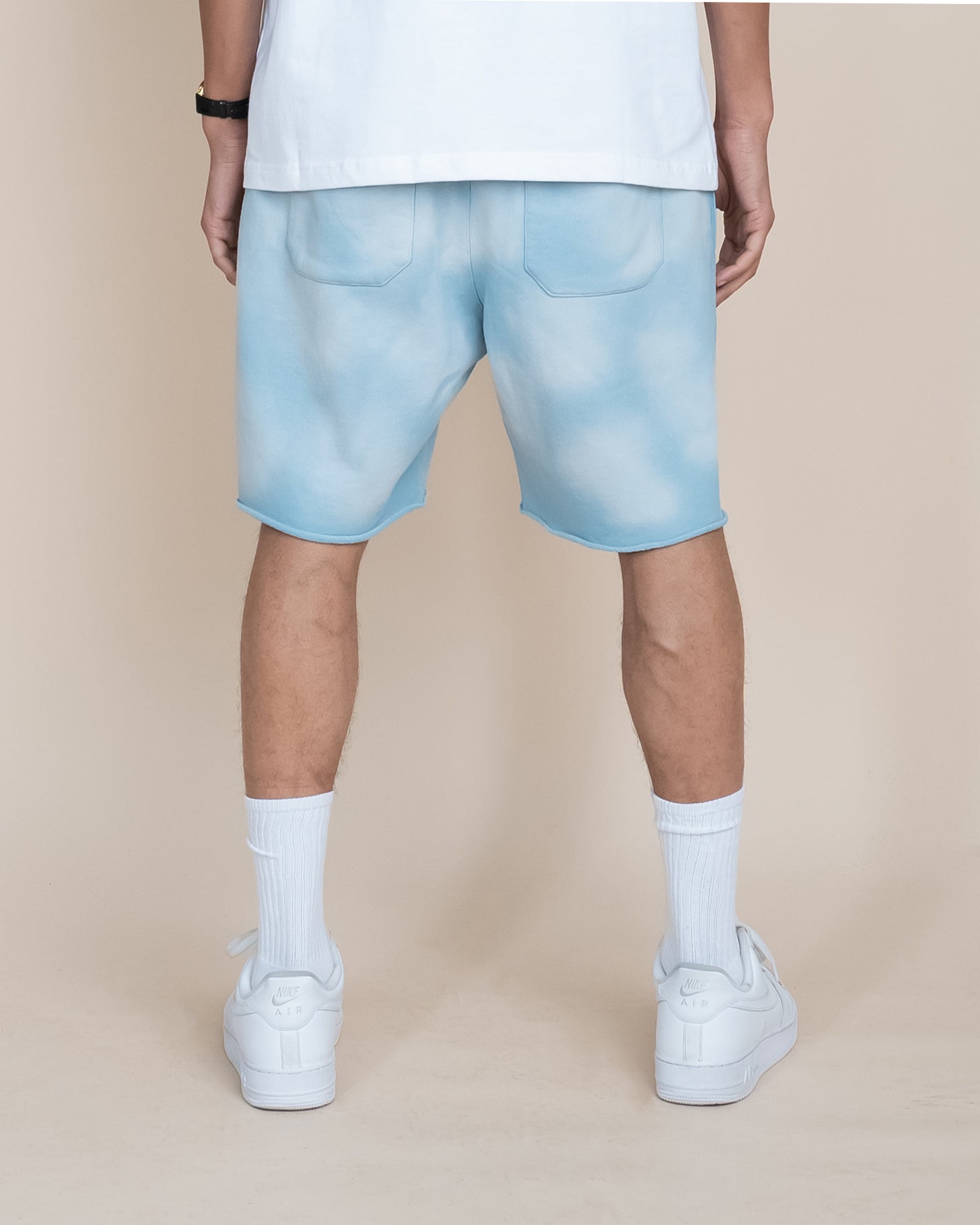 EPTM SUN FADED SHORTS - SKY BLUE