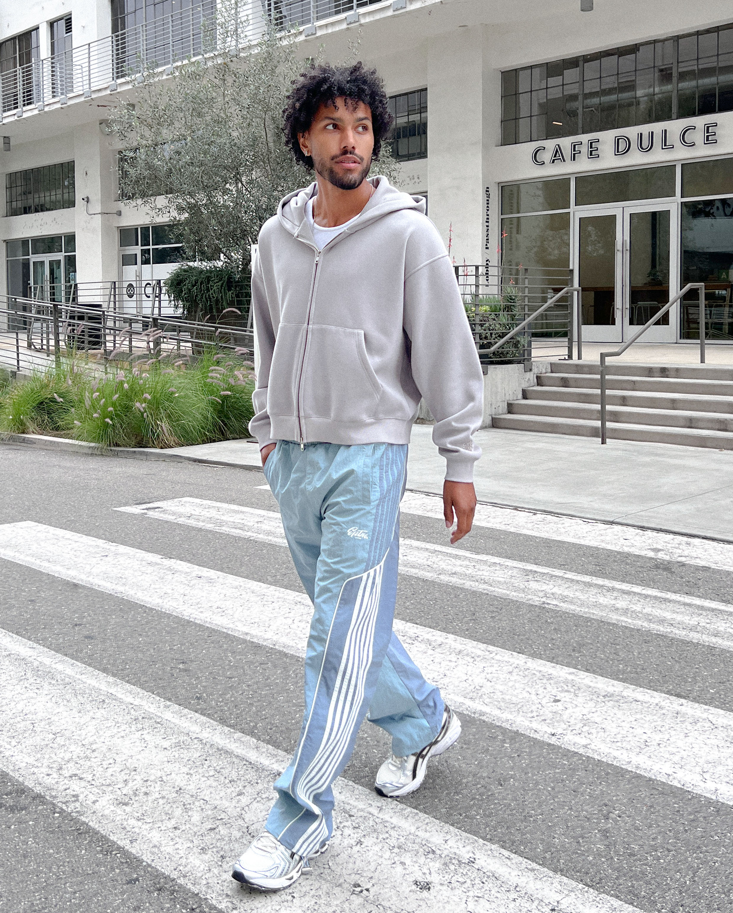 EPTM Offset Pants - Dusty Blue