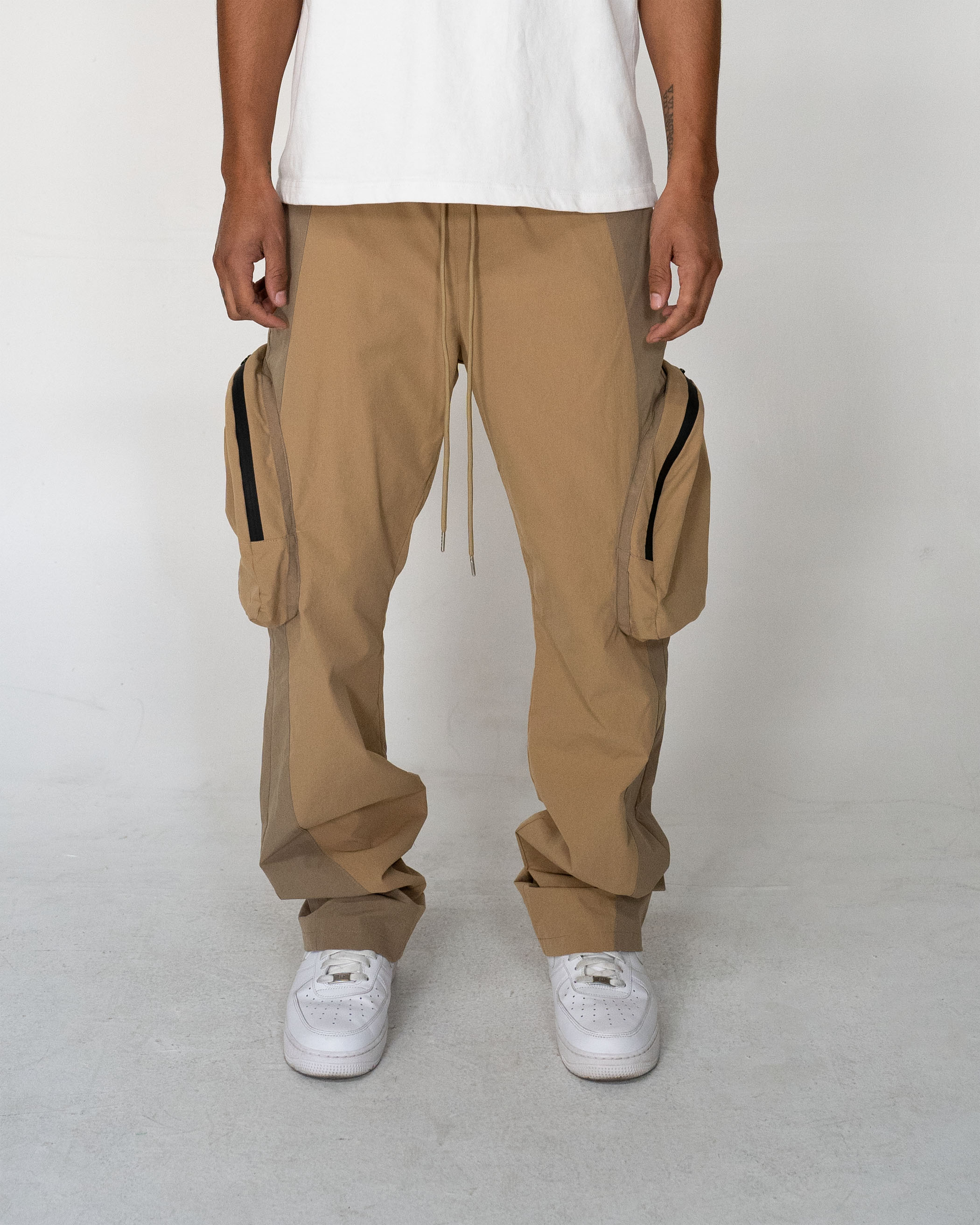 EPTM ORBIT FLARE PANTS - TAN