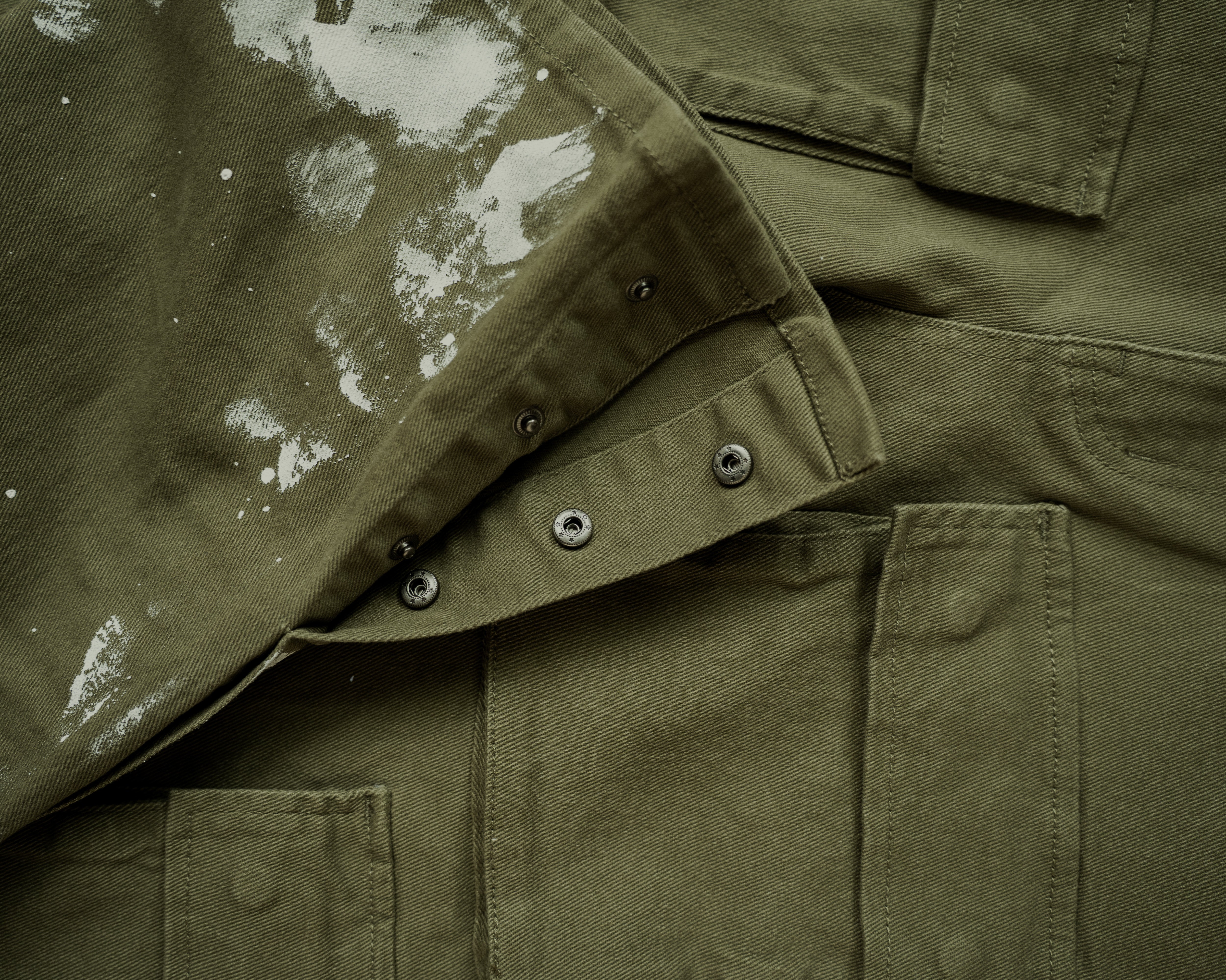 EPTM SNAP CARGO DENIM - OLIVE