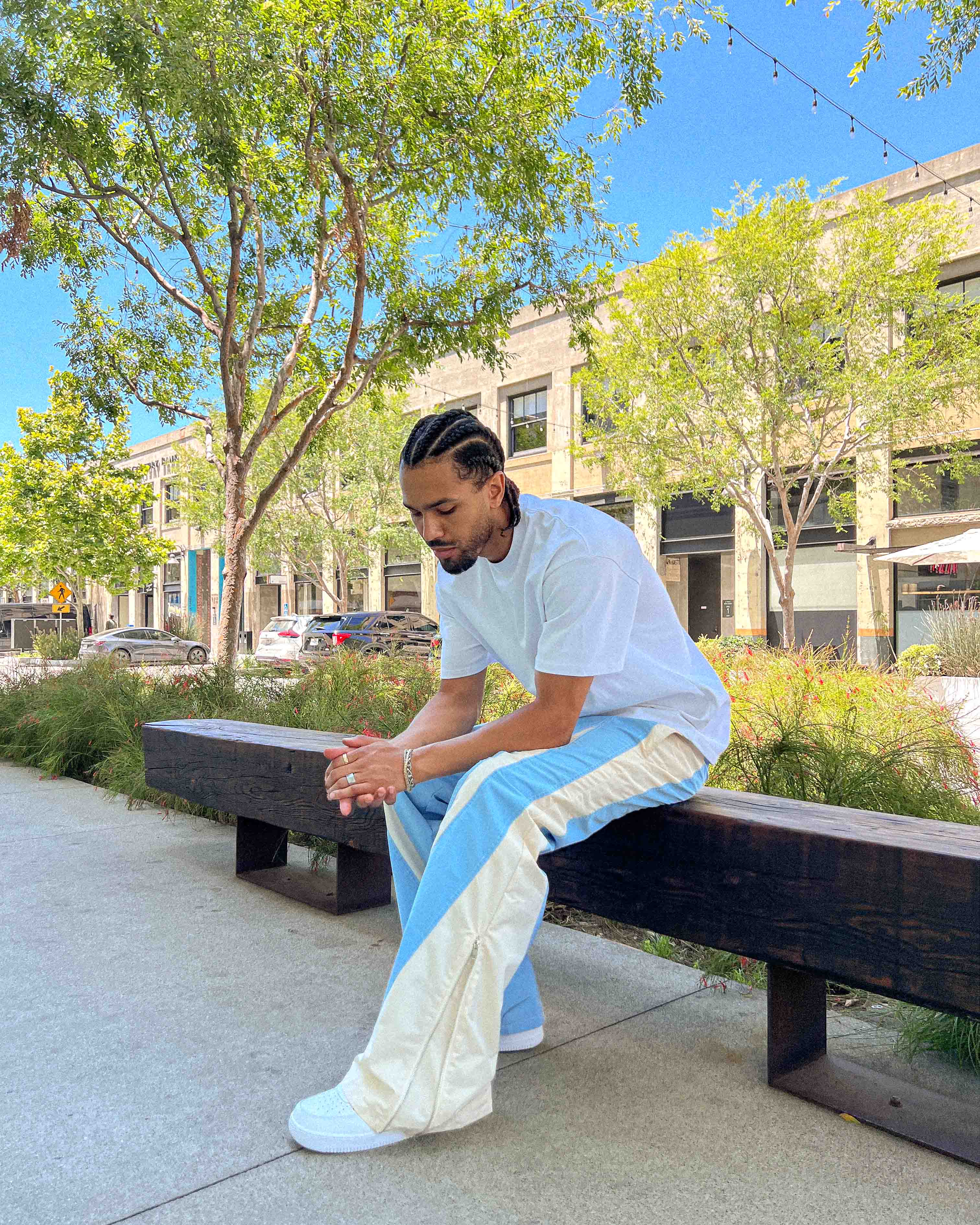 EPTM Parker Track Pants - Blue