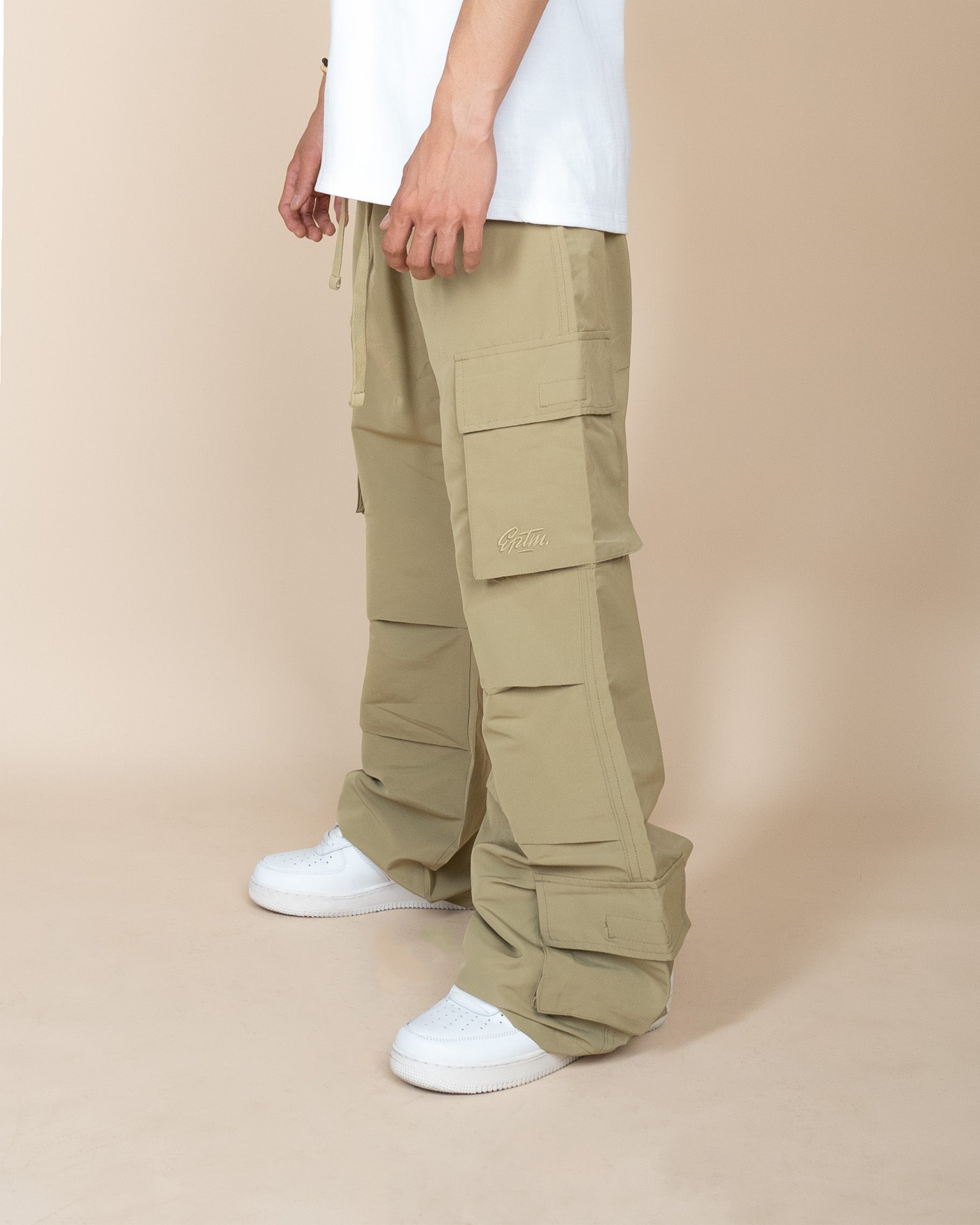 EPTM PARACHUTE CARGO PANTS - TAN