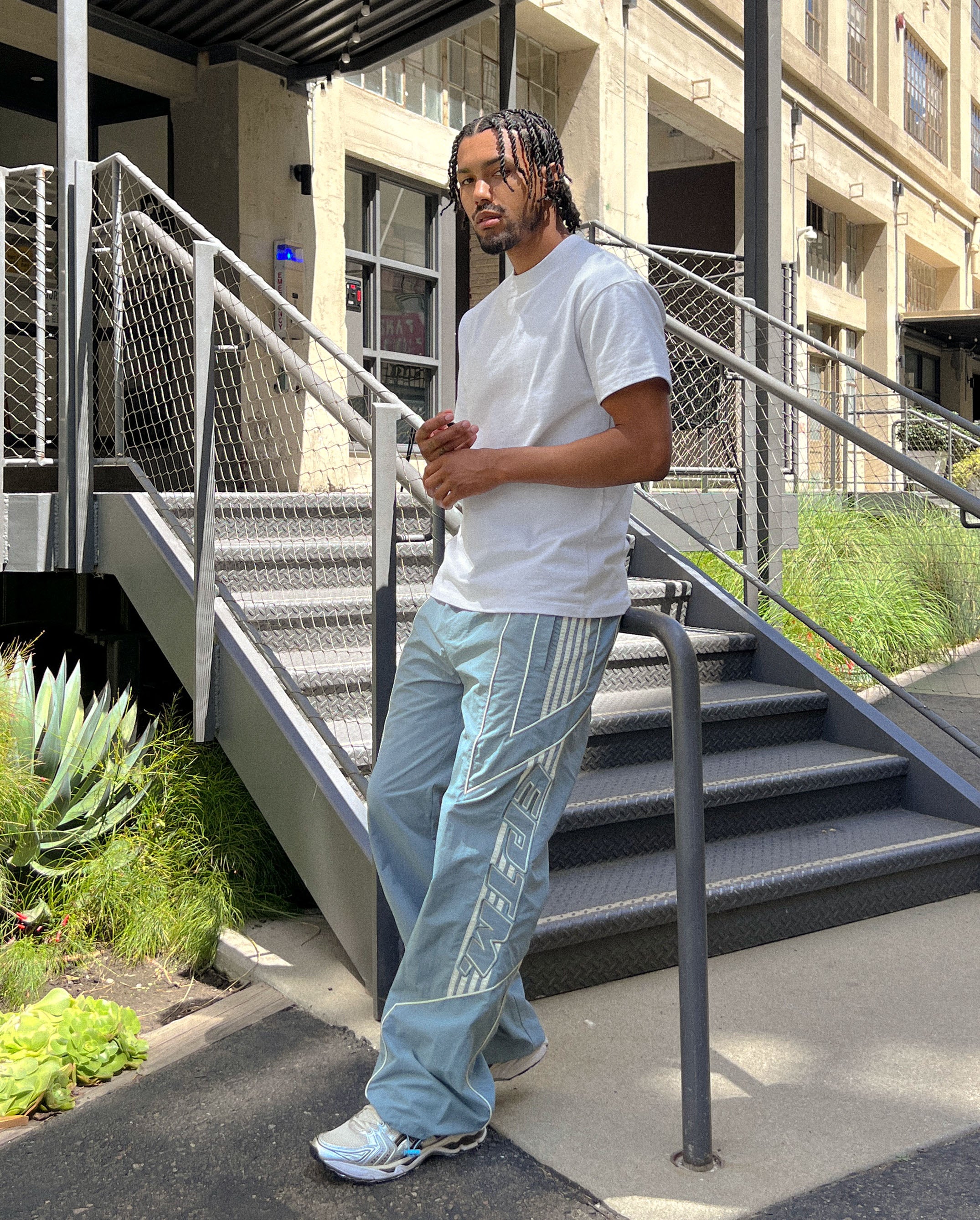 EPTM Pepe Track Pants - Dusty Blue