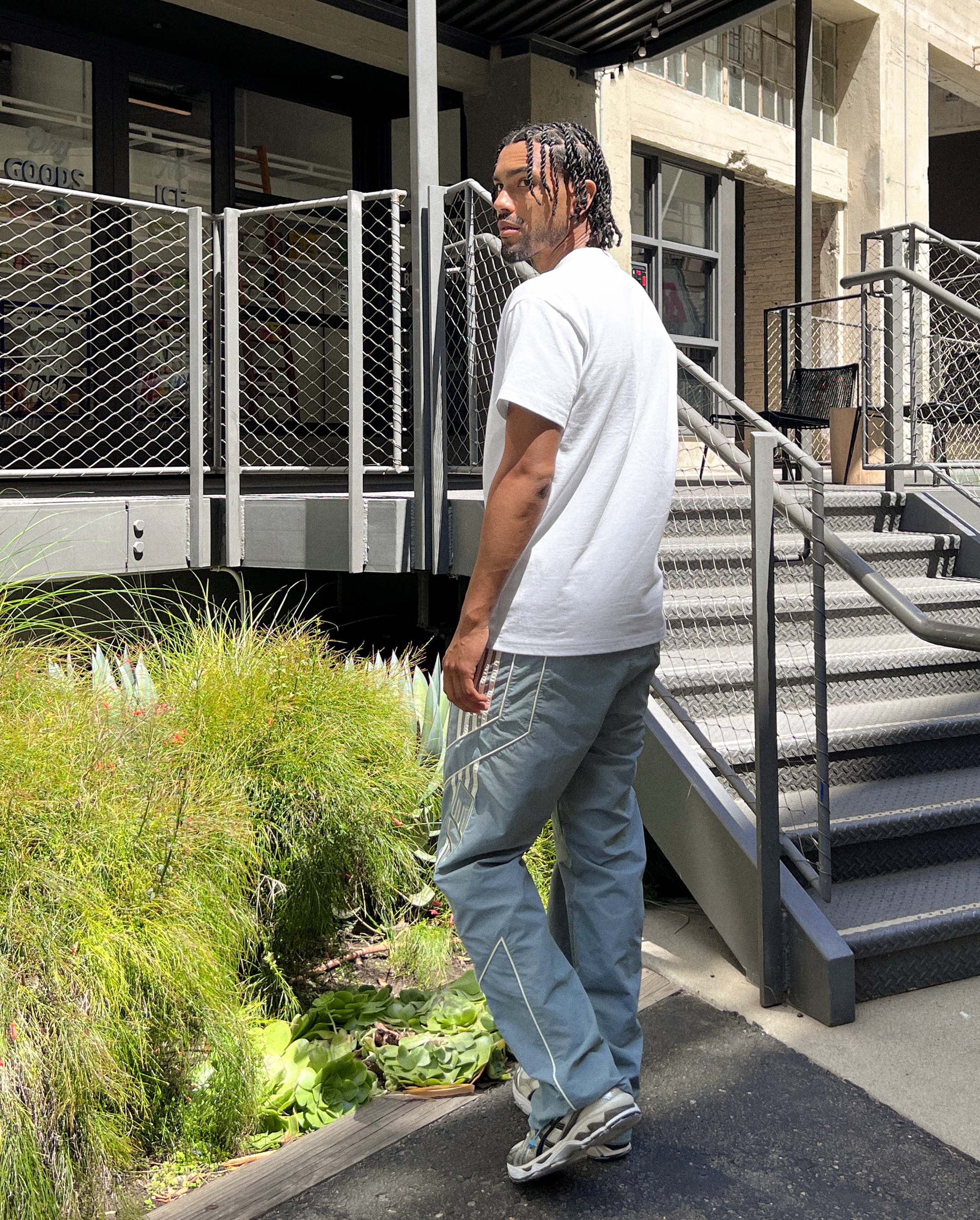 EPTM Pepe Track Pants - Dusty Blue