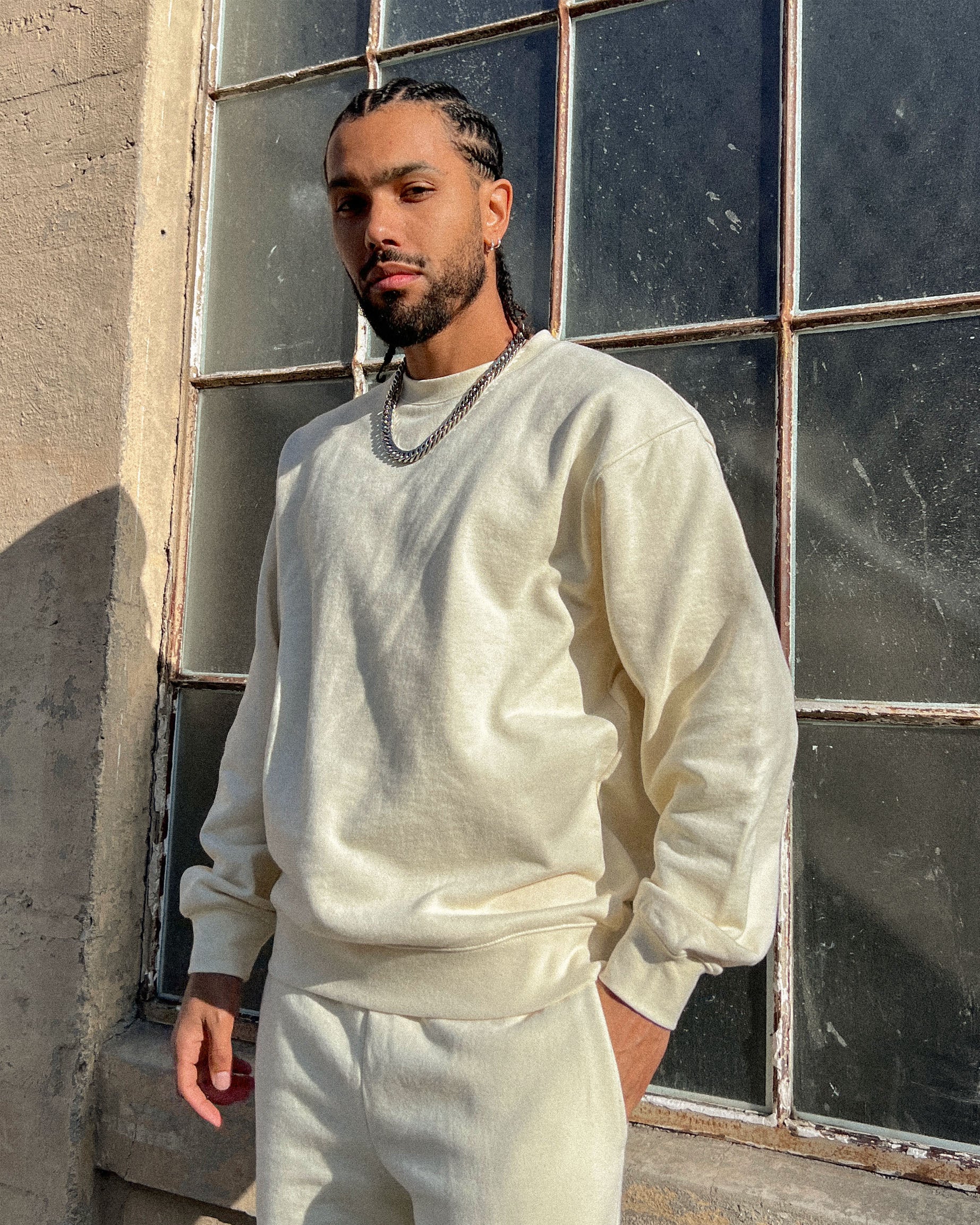 EPTM Perfect Crewneck - Cream