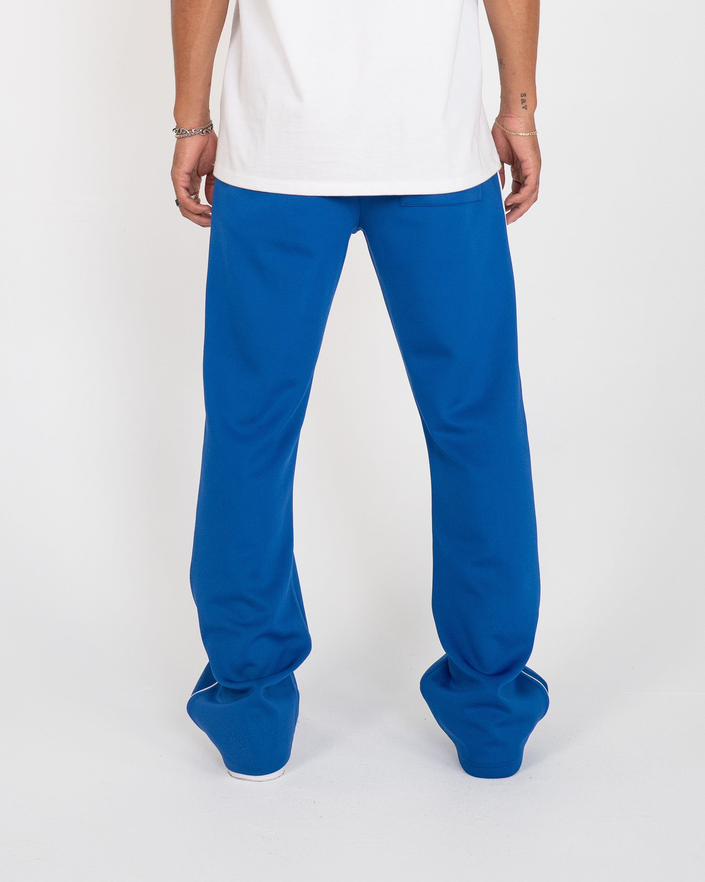 Perfect Piping Track Pants - Blue