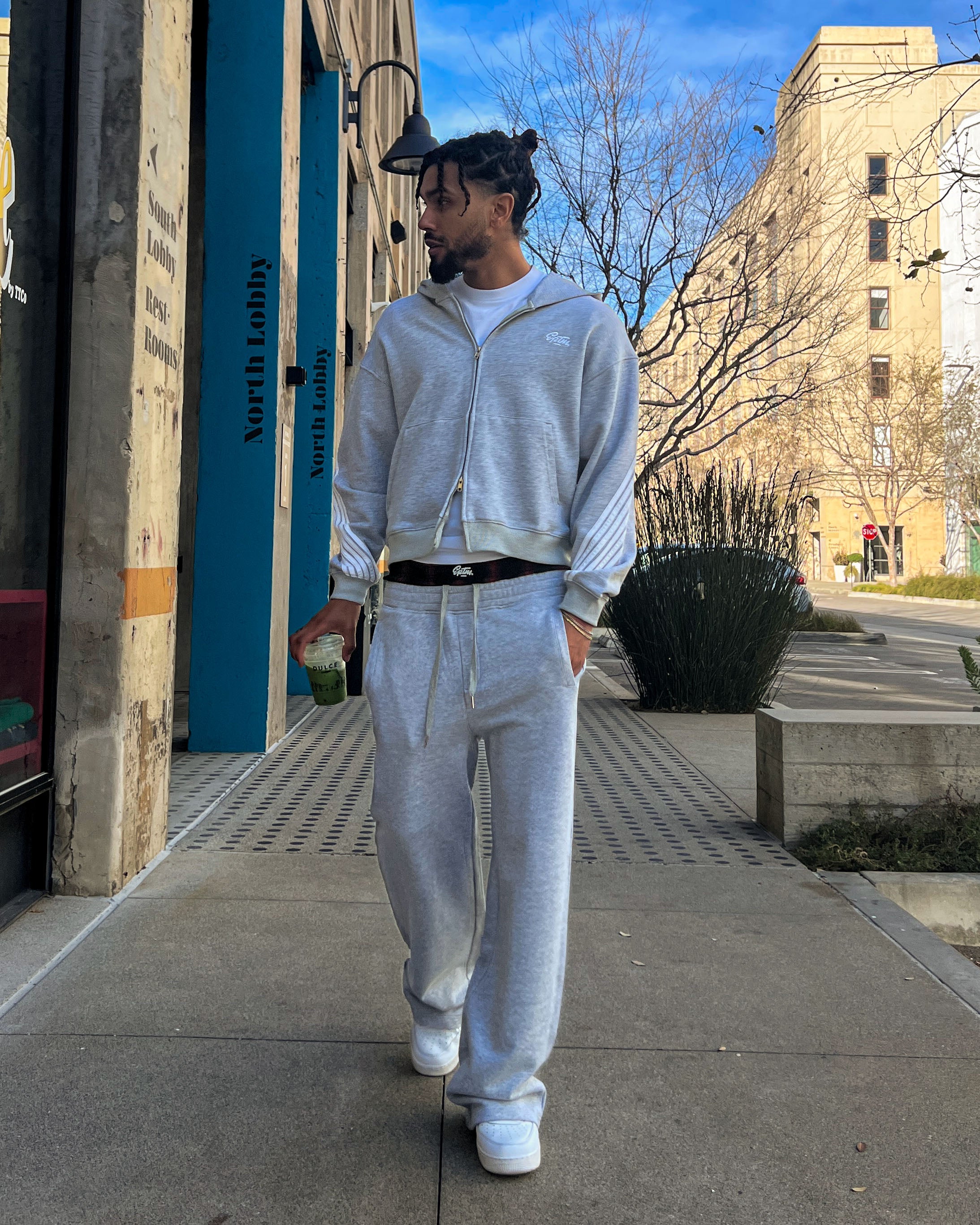 EPTM PJ PANTS - HEATHER GREY