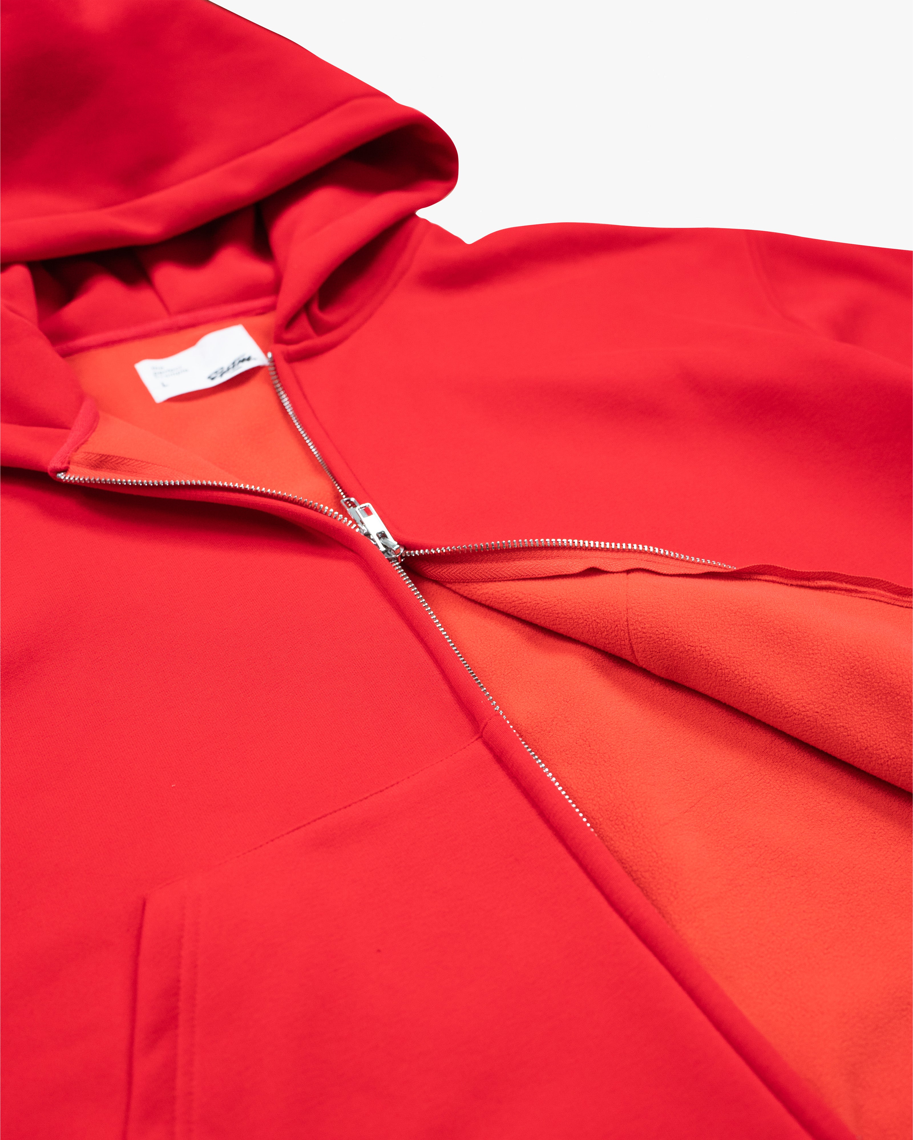 EPTM PERFECT ZIP UP HOODIE - RED