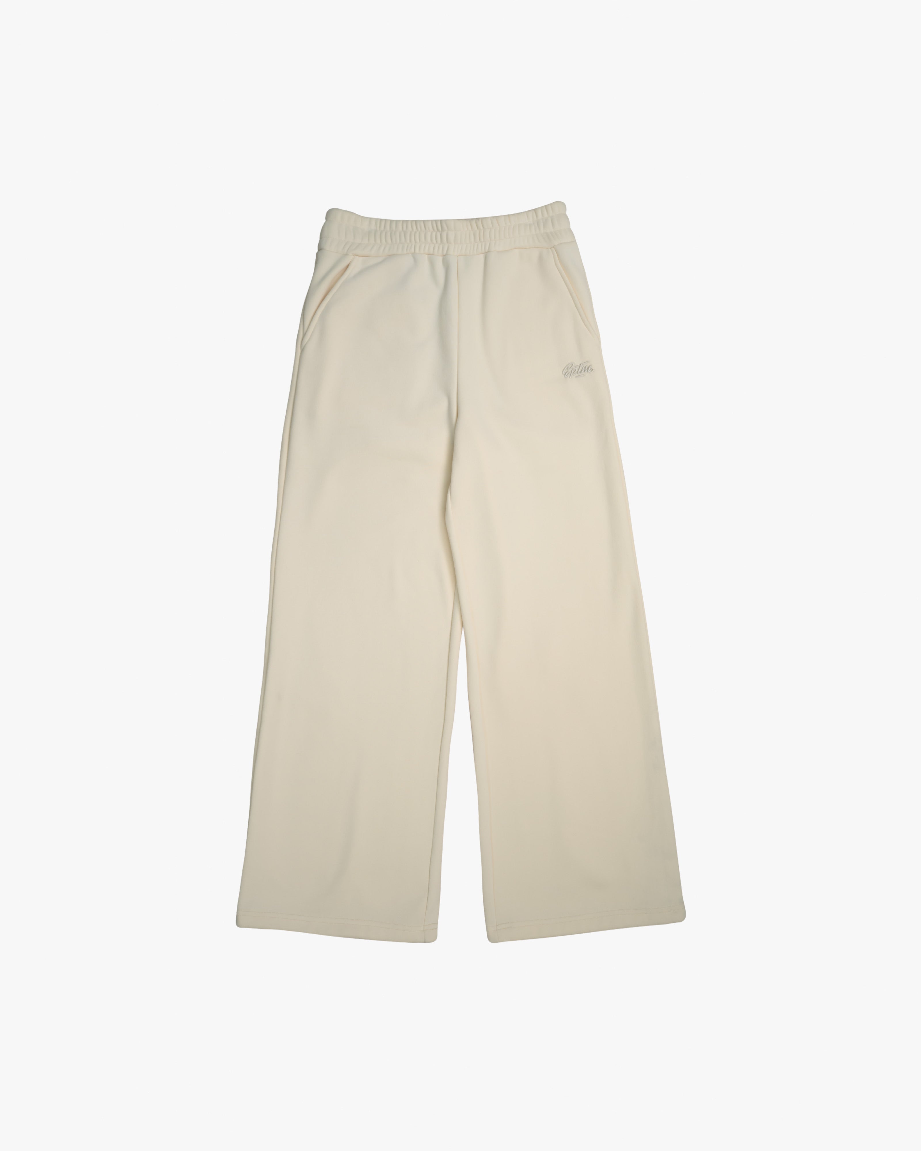 EPTM PERFECT BAGGY FLEECE PANTS - CREAM