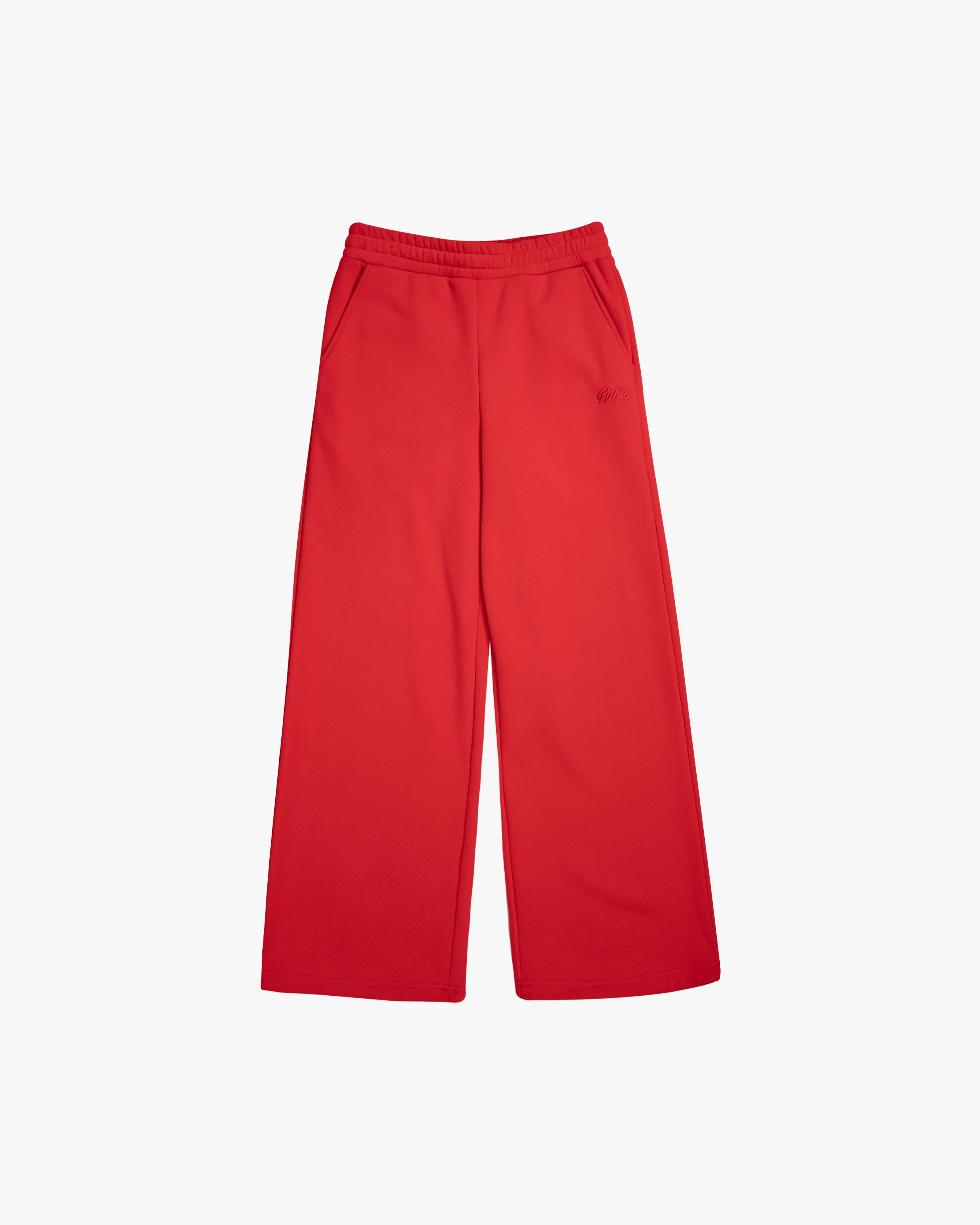 EPTM PERFECT BAGGY FLEECE PANTS - RED