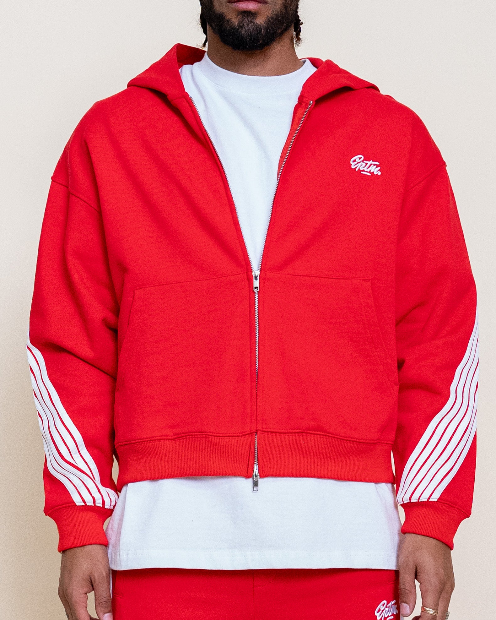 EPTM HIGHLAND ZIP UP HOODIE - RED