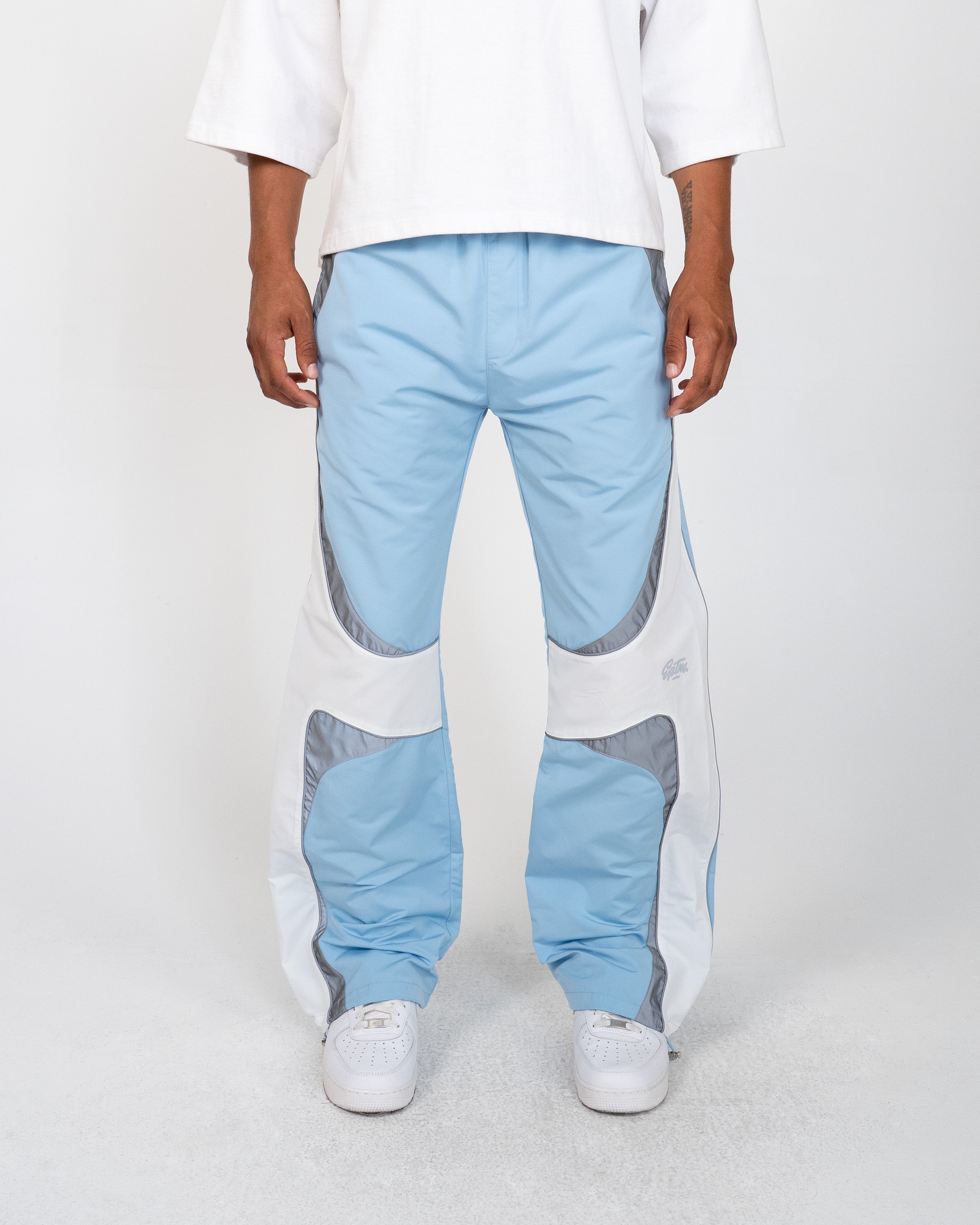 EPTM Grid Pants - Sky Blue