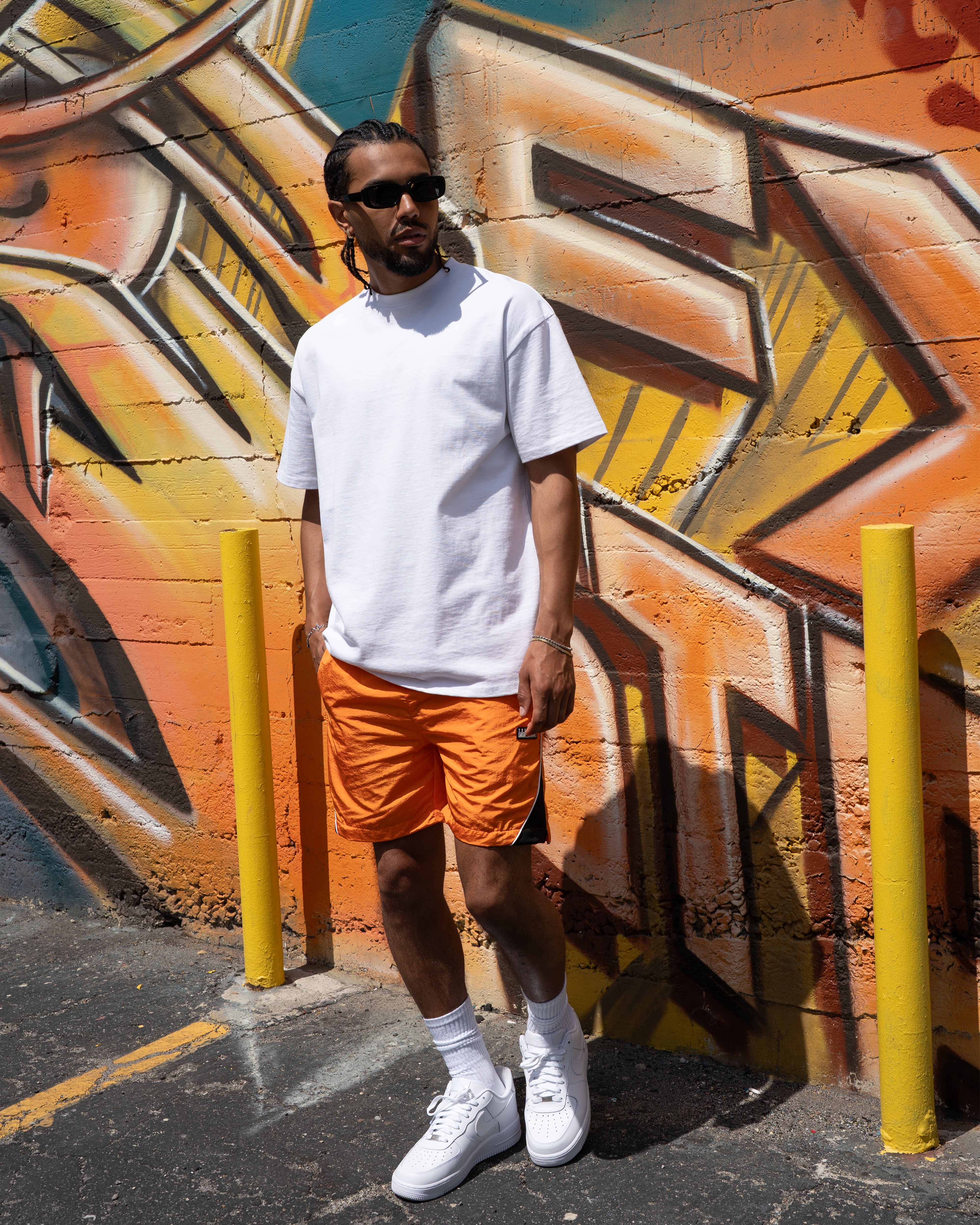 EPTM DERBY SHORTS - ORANGE