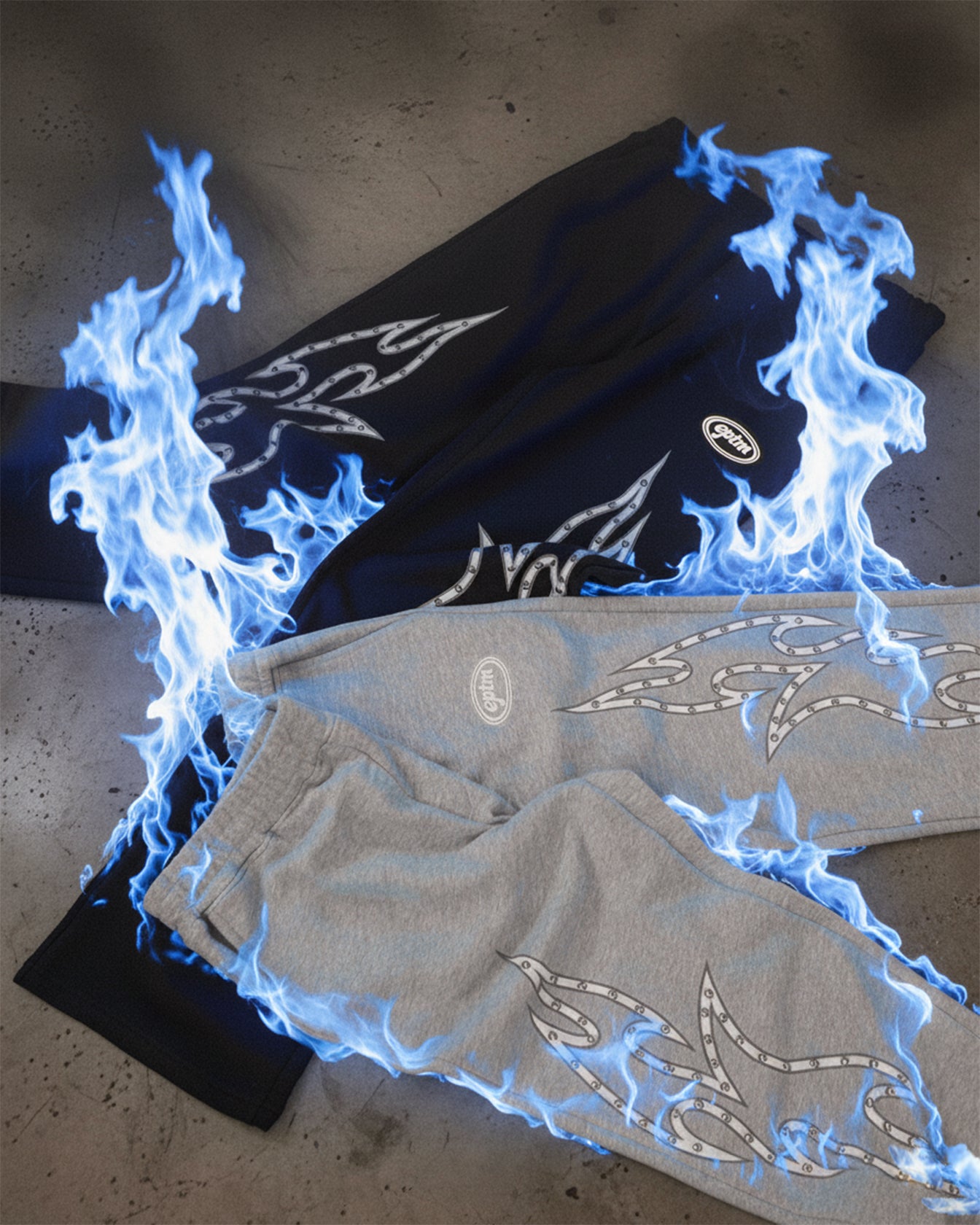 EPTM Stud Tribal Pants - Black