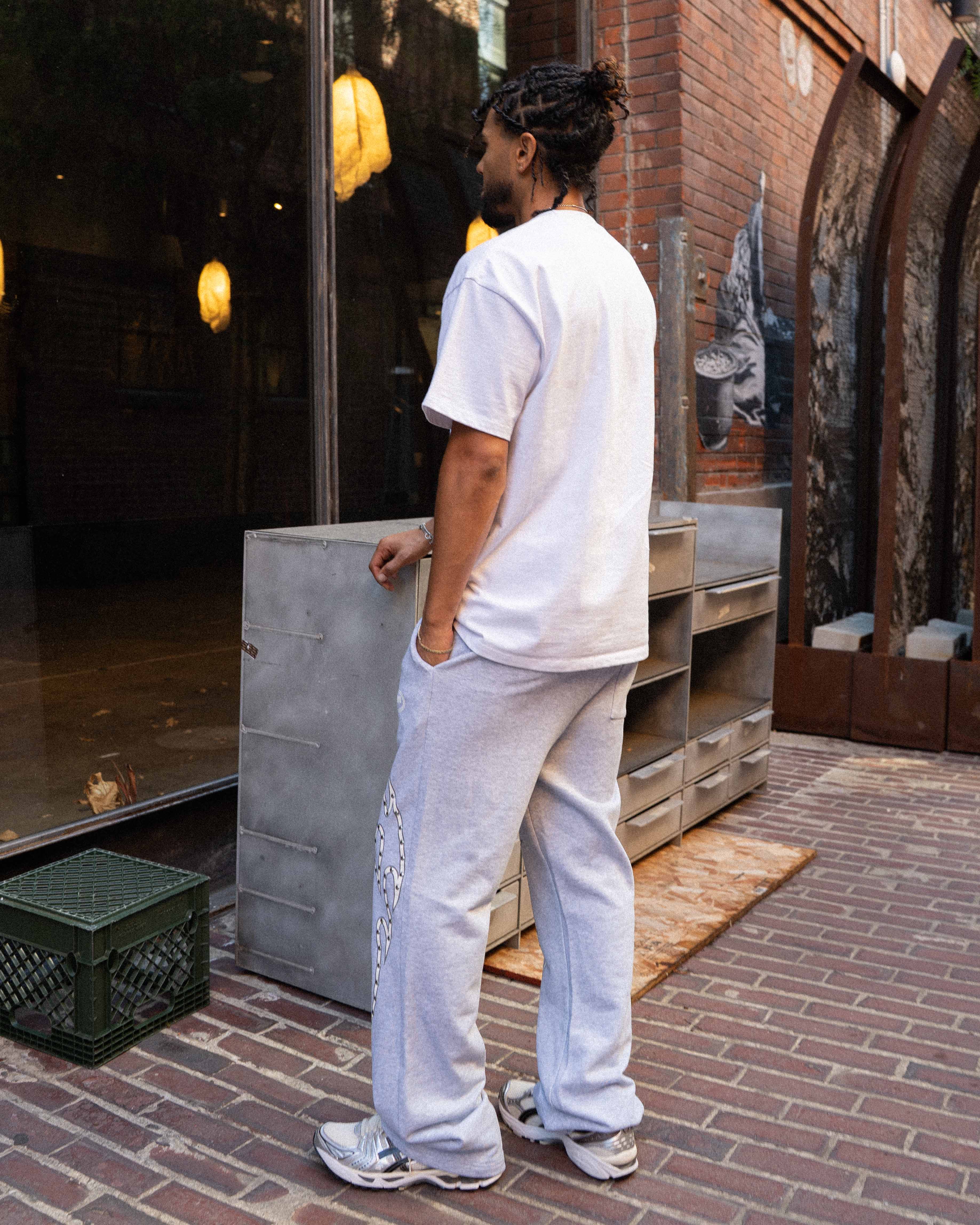 EPTM Stud Tribal Pants - Grey