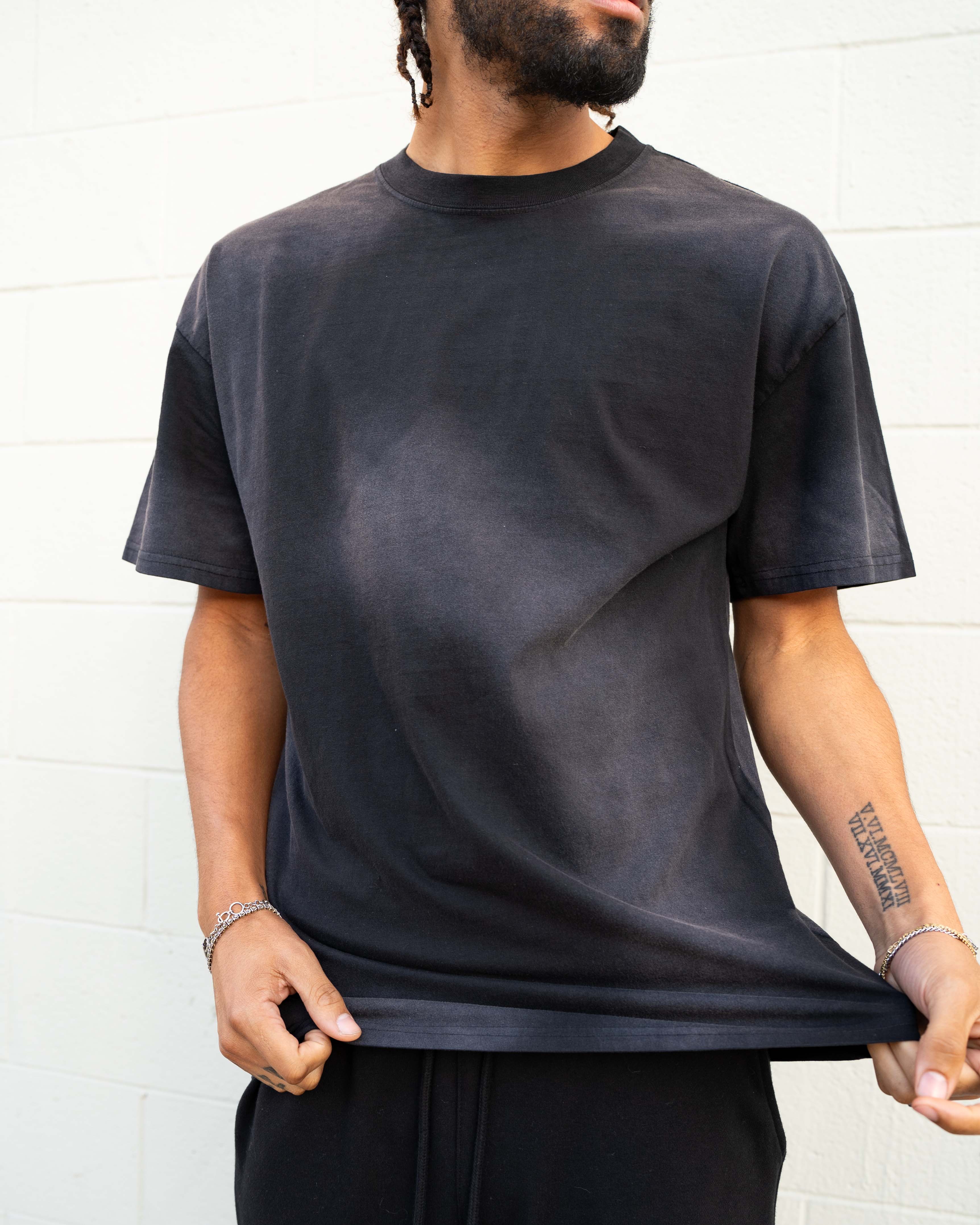 EPTM SUN FADED TEE - BLACK