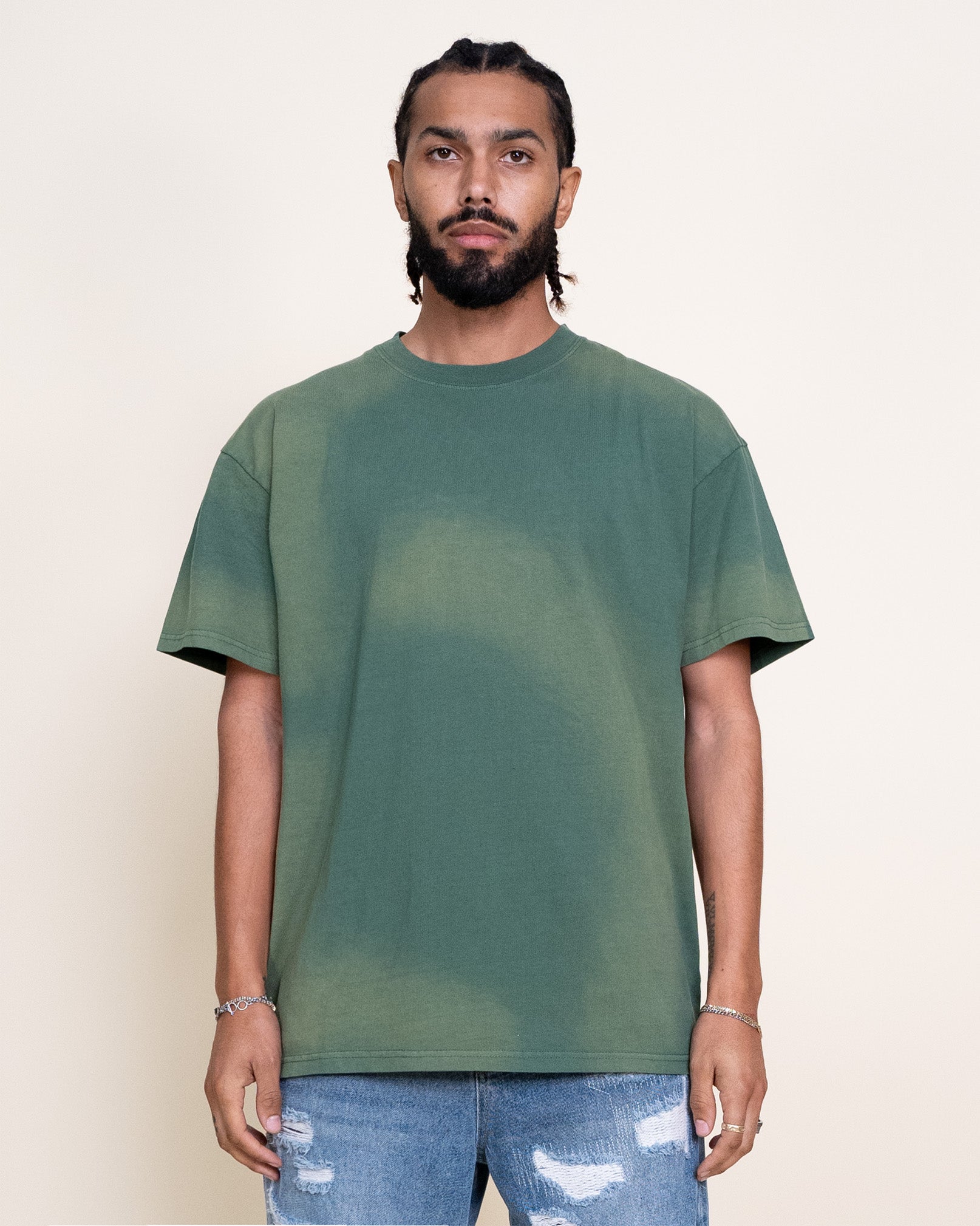 EPTM SUN FADED TEE - HUNTER GREEN