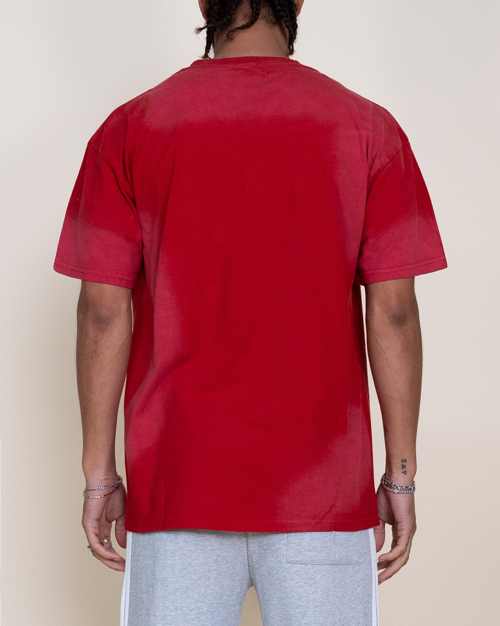 EPTM SUN FADED TEE - RED