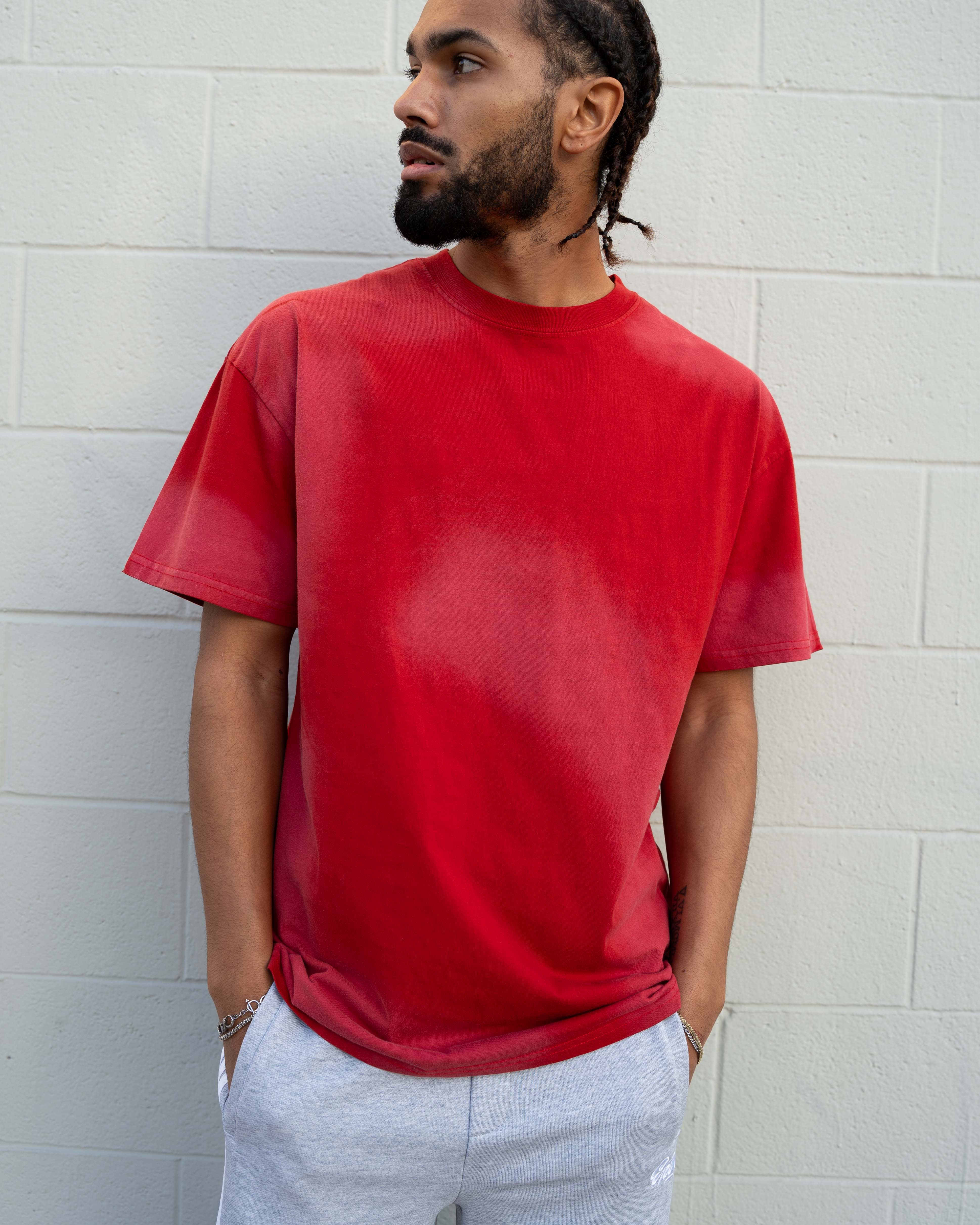 EPTM SUN FADED TEE - RED