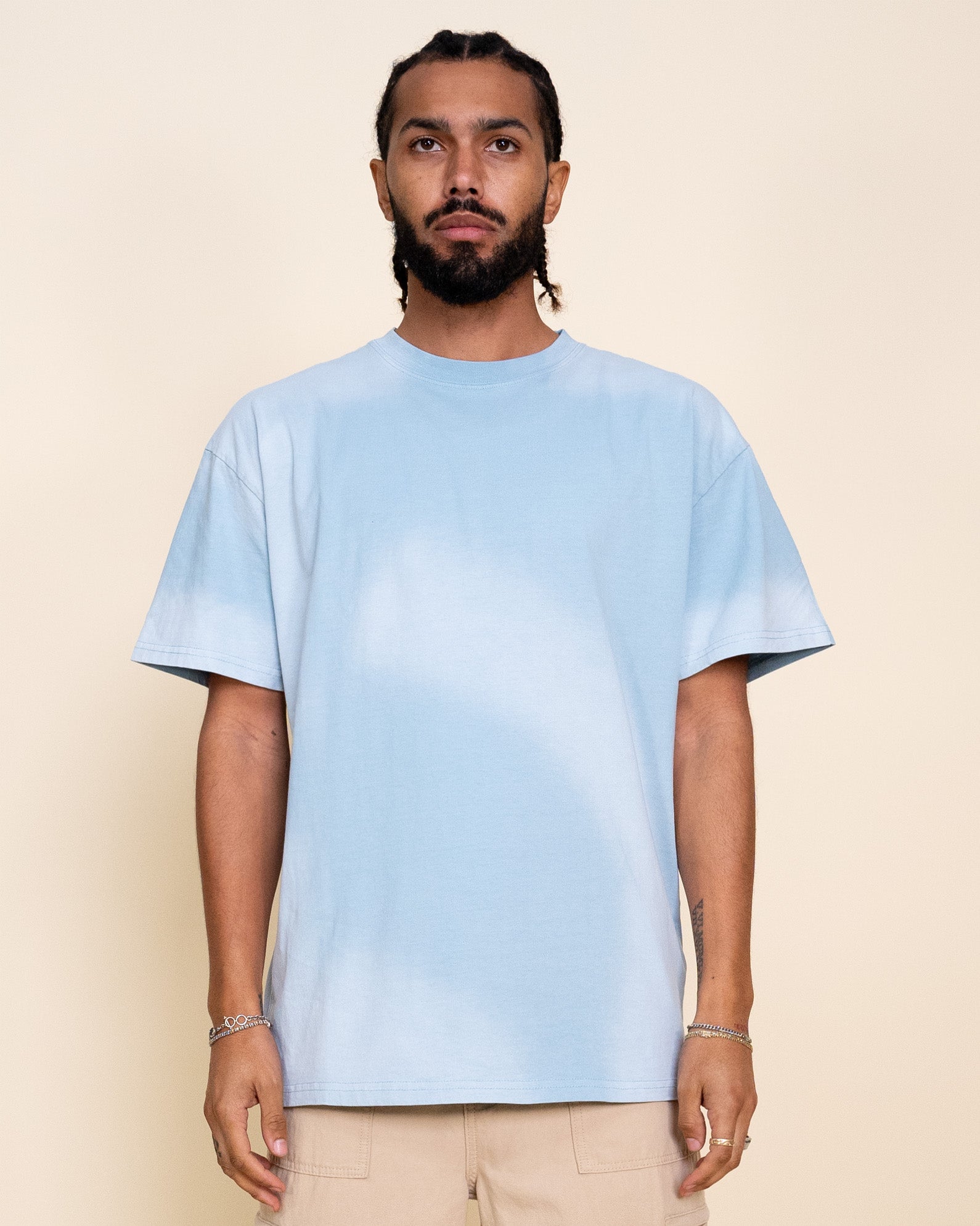 EPTM SUN FADED TEE - SKY BLUE