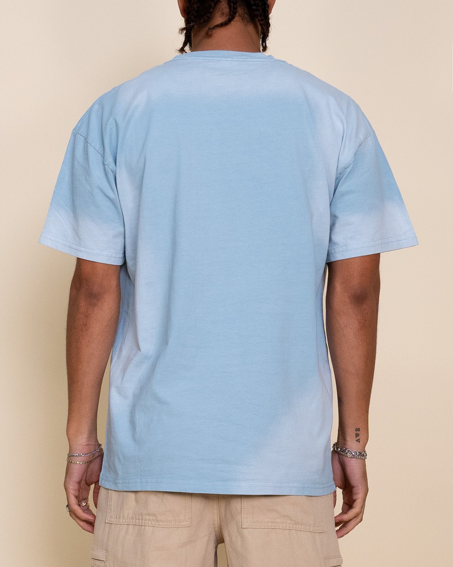 EPTM SUN FADED TEE - SKY BLUE