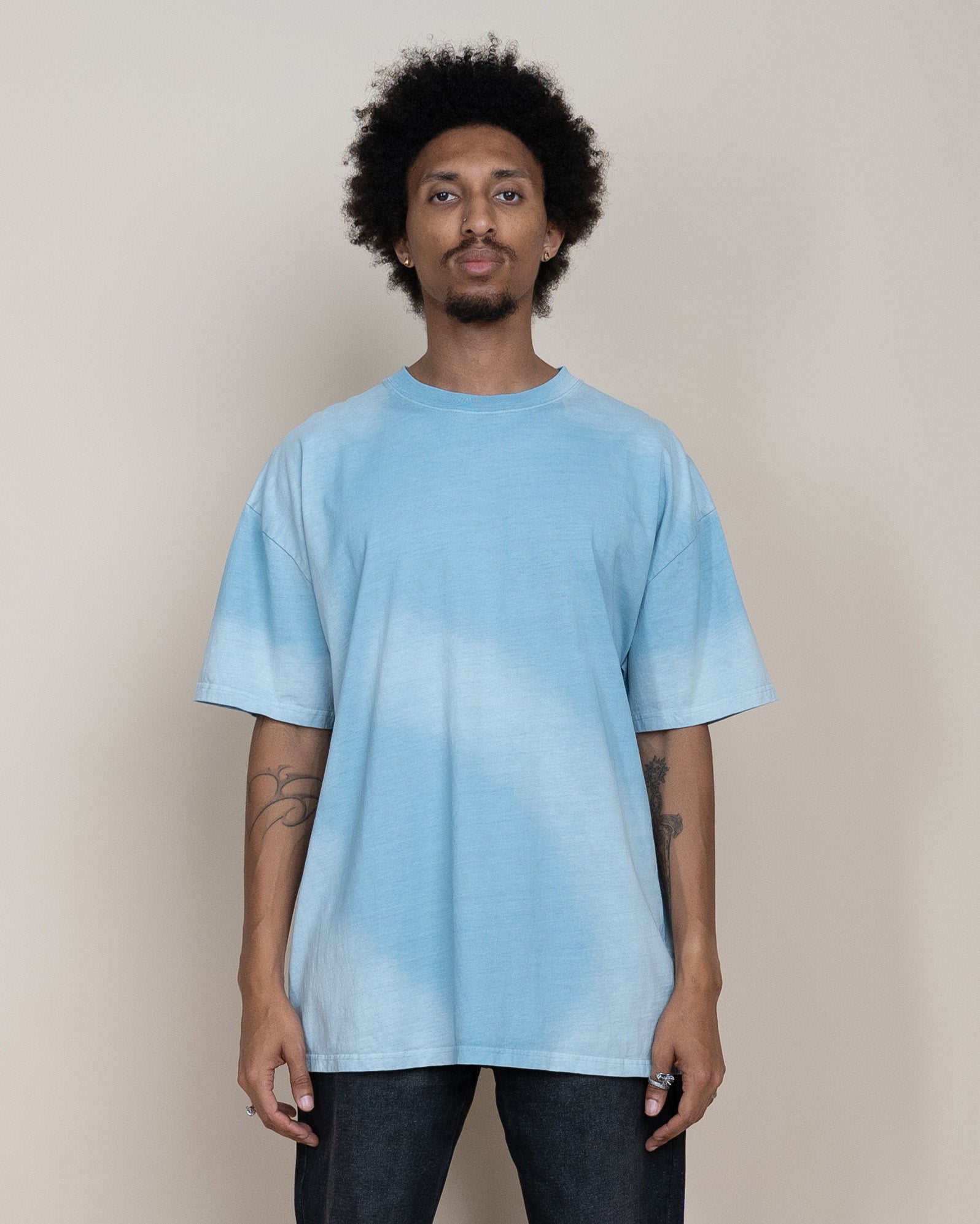 EPTM SUN FADED TEE - SKY BLUE