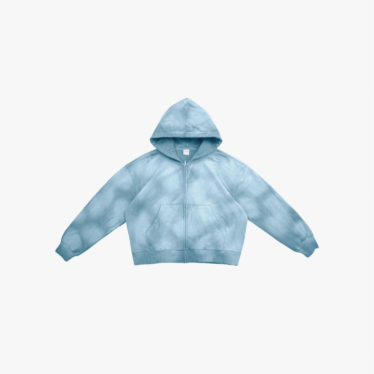 ジャケット・アウター EPTM SUN FADED CROPPED ZIP UP HOODIE EPTM Sun Faded Cropped Zip Up Hoodie - Black