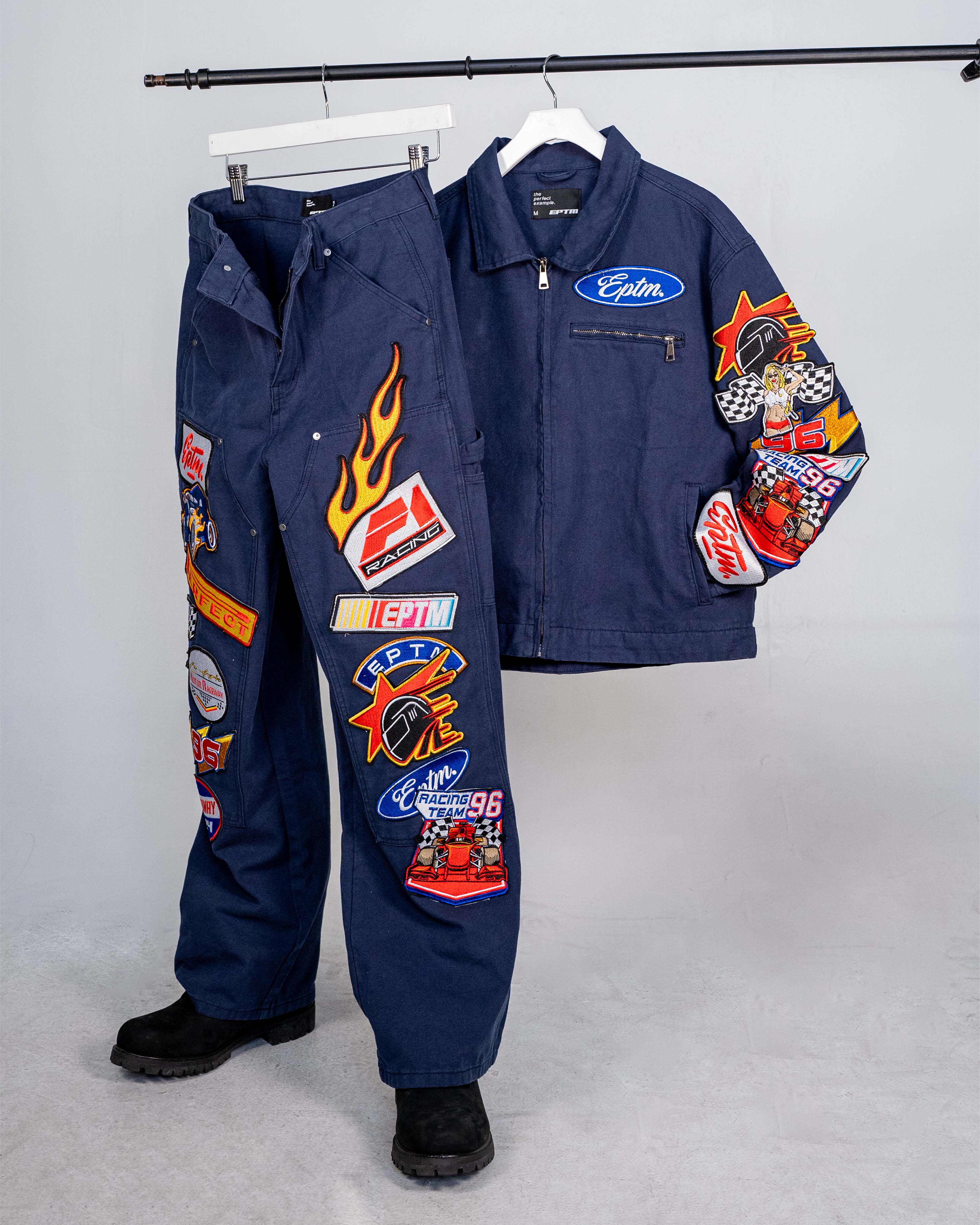 TURBO CARPENTER PANTS - NAVY